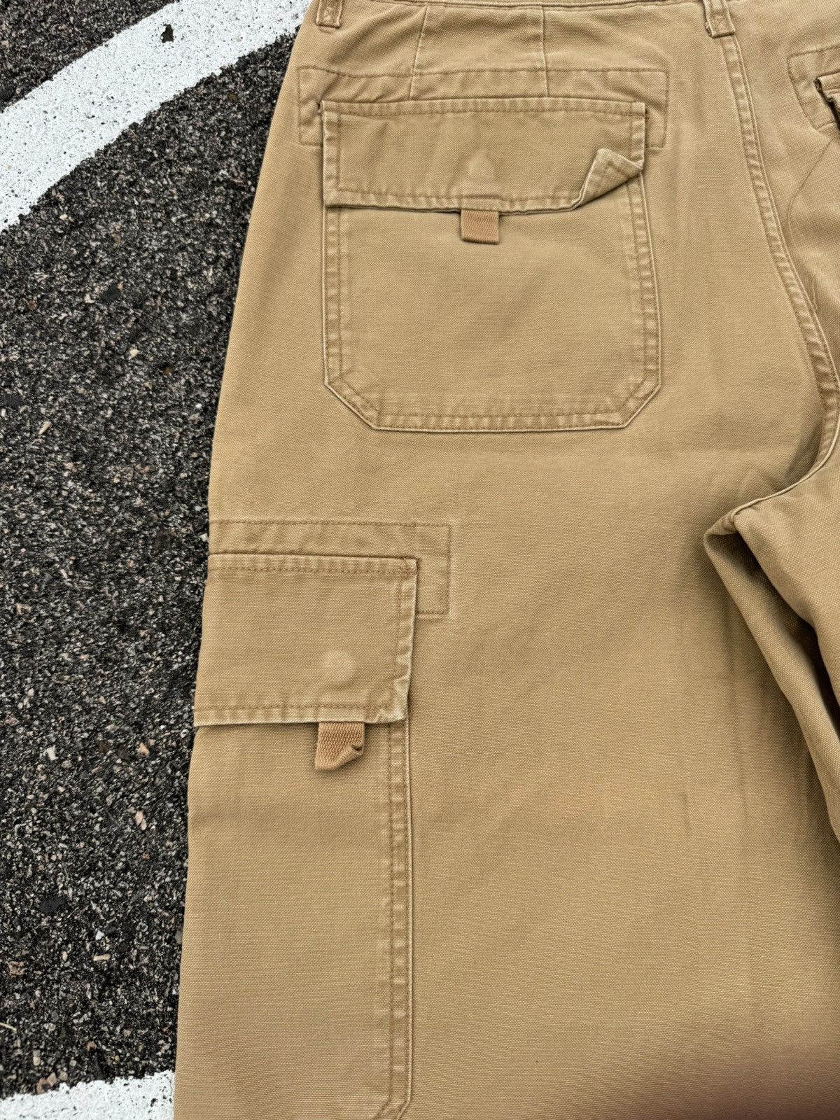 Gap × Jean × Vintage Vintage Gap Double Knee Cargo Pants Size US 32 / EU 48 - 5 Thumbnail