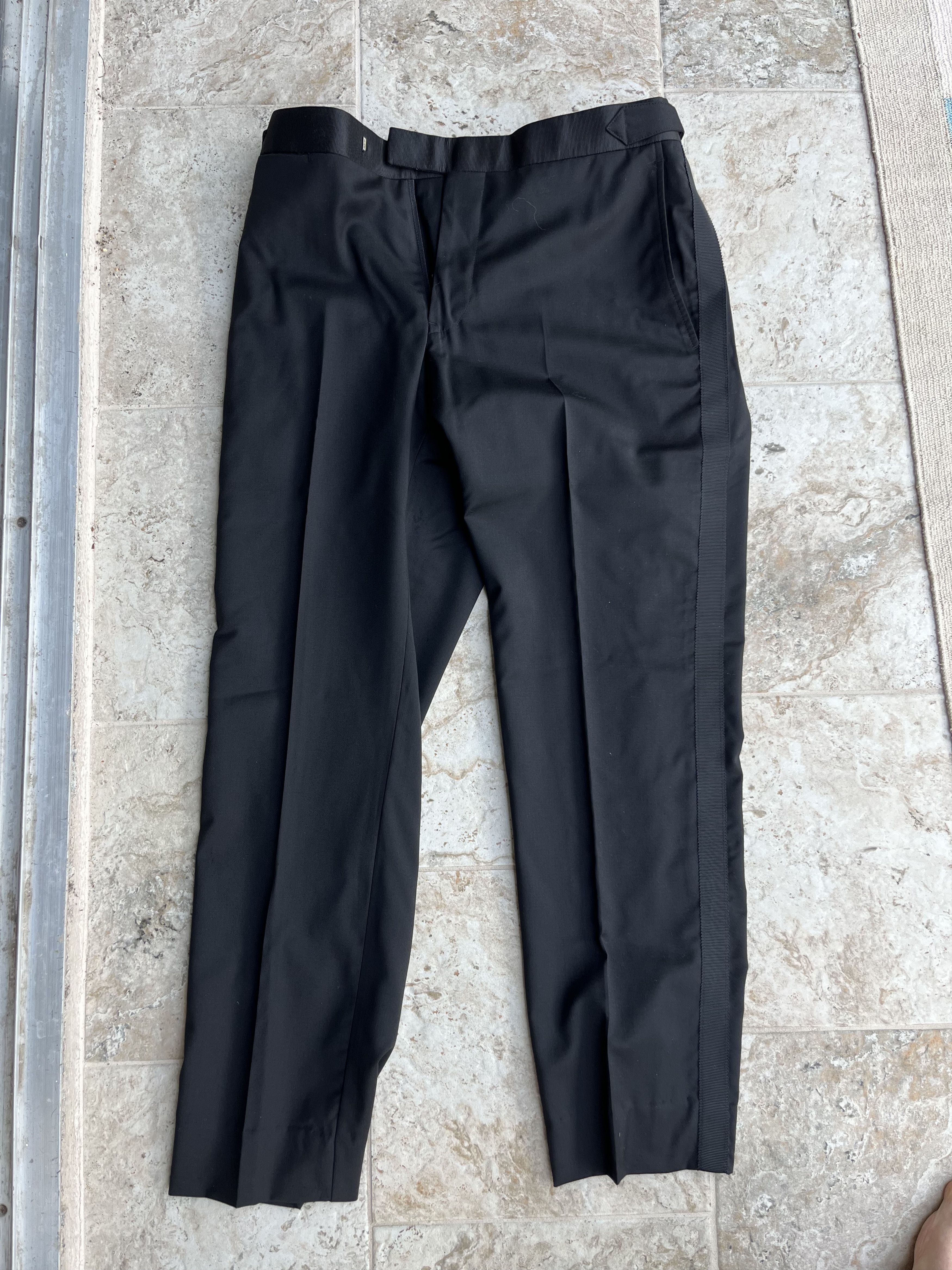 Todd Snyder Todd Snyder x Southwick Tuxedo Pants Wool 31x29 USA Size 46R - 4 Thumbnail