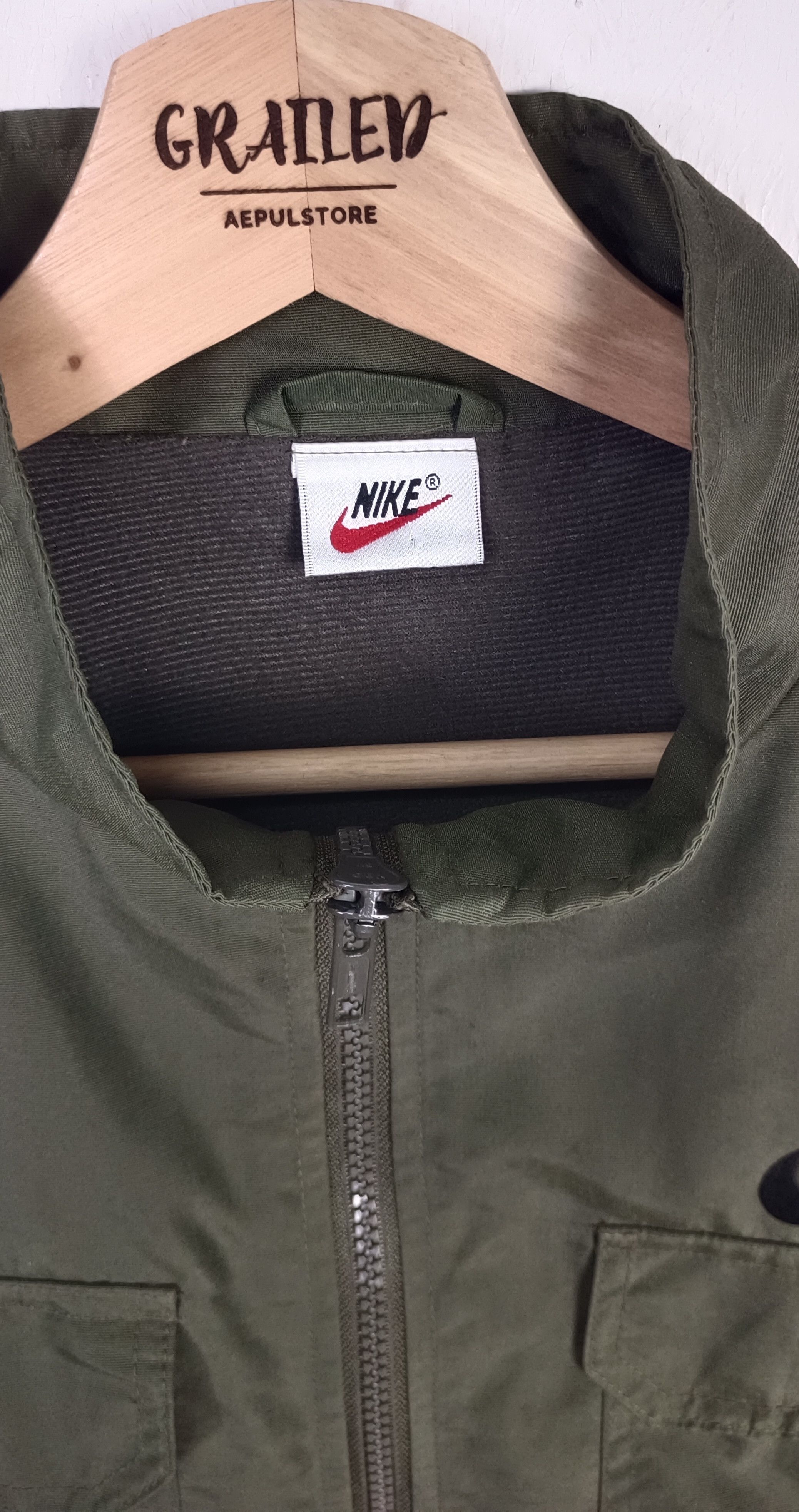 Nike Vintage Nike Tactical Pocket Small Swoosh Size US L / EU 52-54 / 3 - 11 Thumbnail