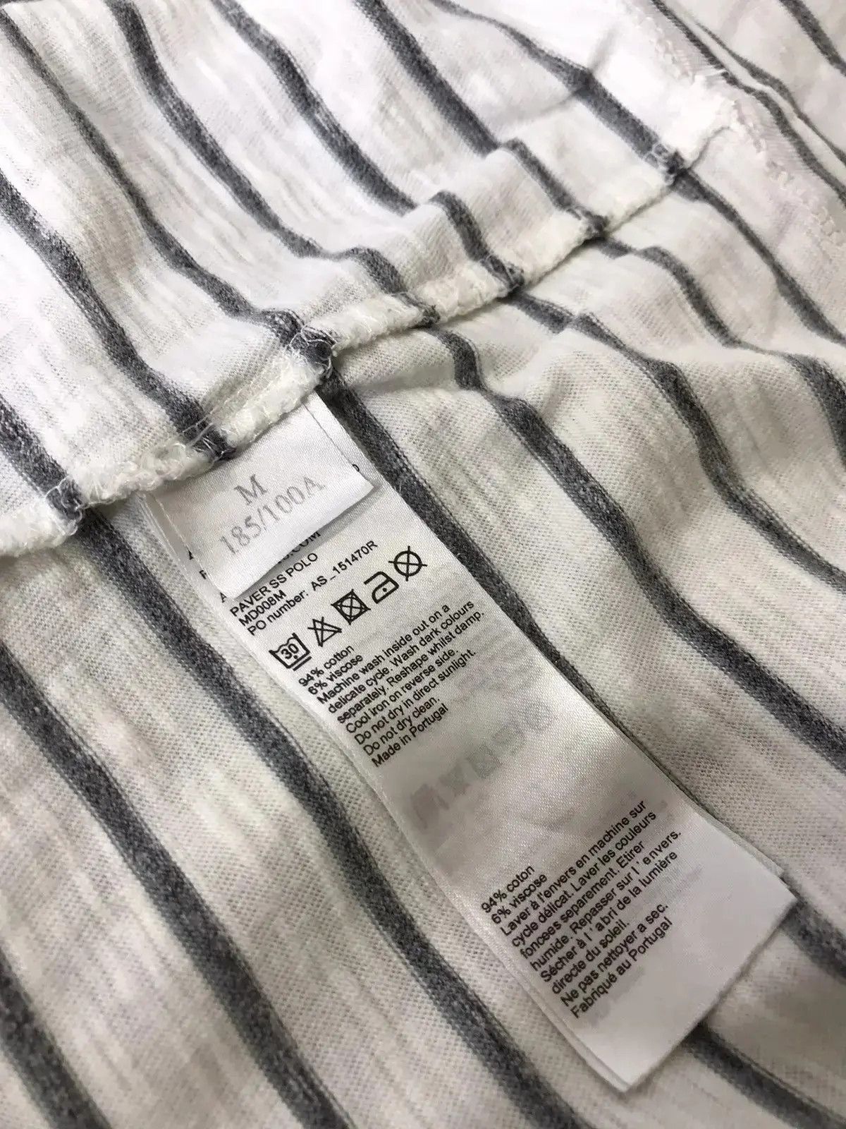 20471120 × Allsaints × Japanese Brand All Saints Pave SS polo Size US M / EU 48-50 / 2 - 4 Thumbnail