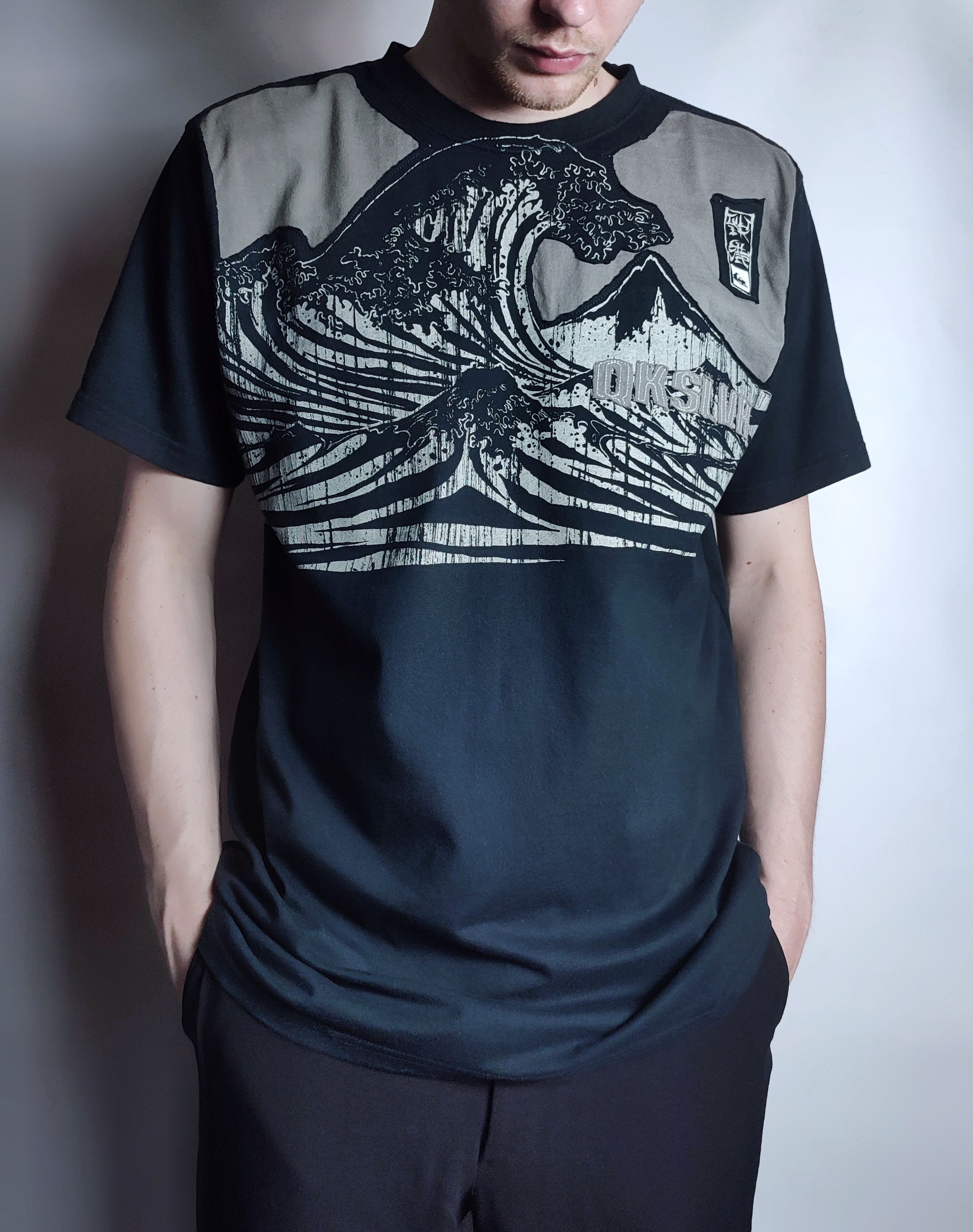 Japanese Brand × Quiksilver Japanese Streamline Wave T-shirt Size US XL / EU 56 / 4 - 2 Thumbnail
