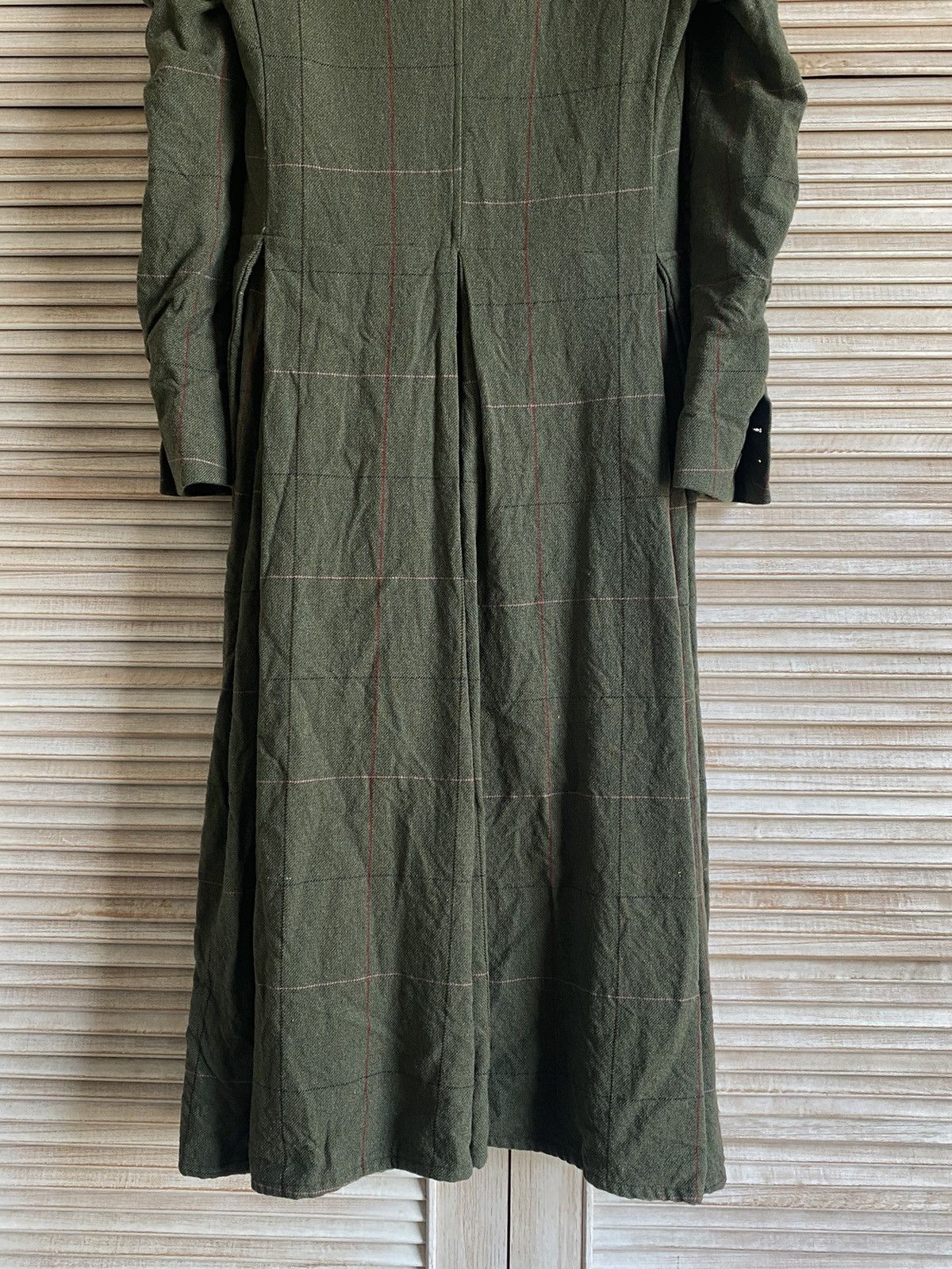 Paul Harnden Shoemakers Paul Harnden Plaid Priest Long Coat Size US S / EU 44-46 / 1 - 6 Thumbnail