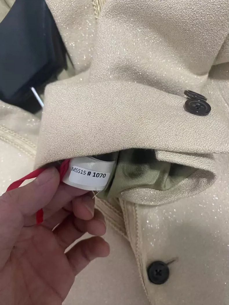 Saint Laurent Paris Saint Laurent Paris 15SS palace baby's breath blazer 2505-N Size 44R - 6 Thumbnail