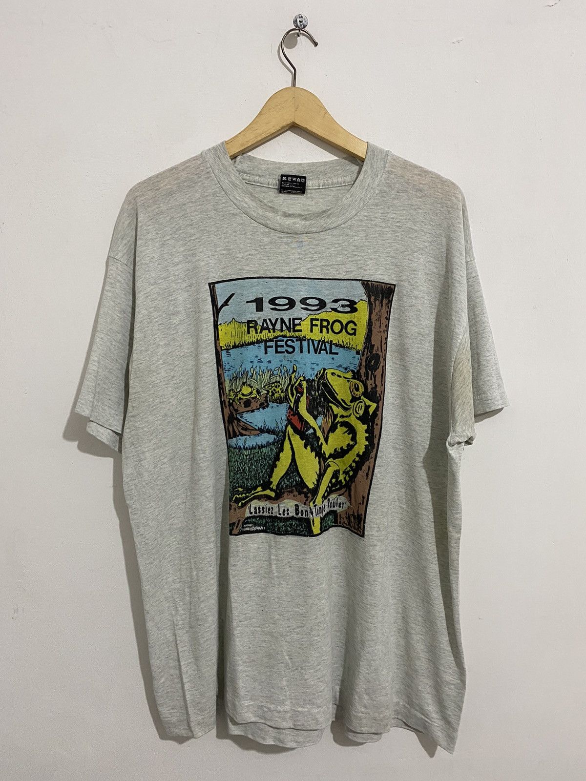 Vintage 🖤BLACKFRIDAY🖤1993 Rayne Frog Festival Tee Size US XL / EU 56 / 4 - 1 Thumbnail