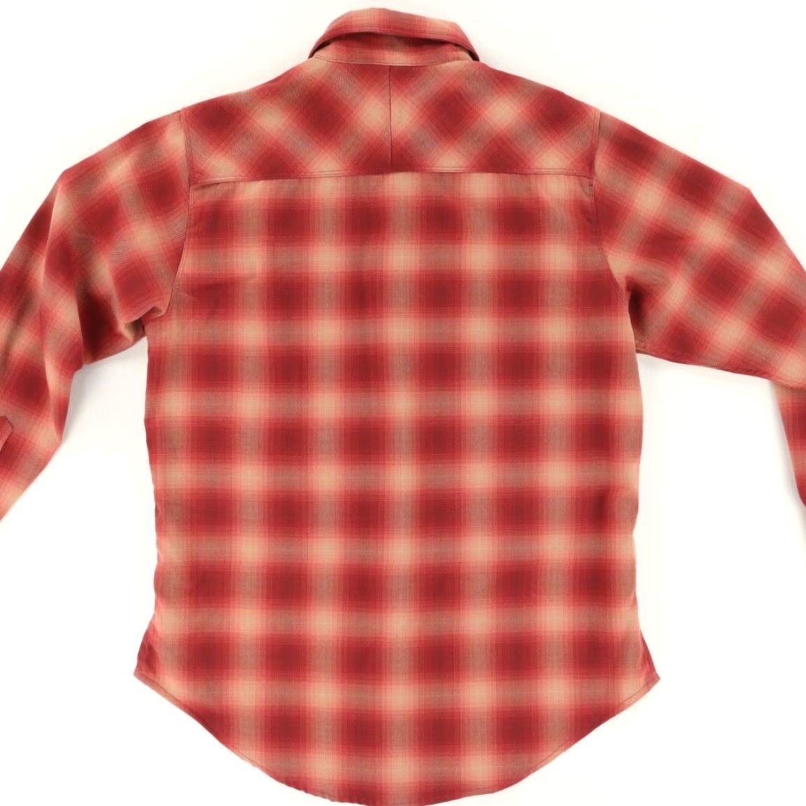 Vintage Oro Shirt Tartan Plaid Flannel Long Sleeve Button Up Red Mens S Size US S / EU 44-46 / 1 - 4 Thumbnail