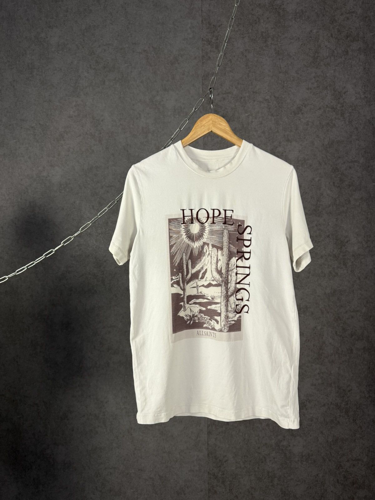 Allsaints Allsaints art designer tee Size US S / EU 44-46 / 1 - 1 Thumbnail
