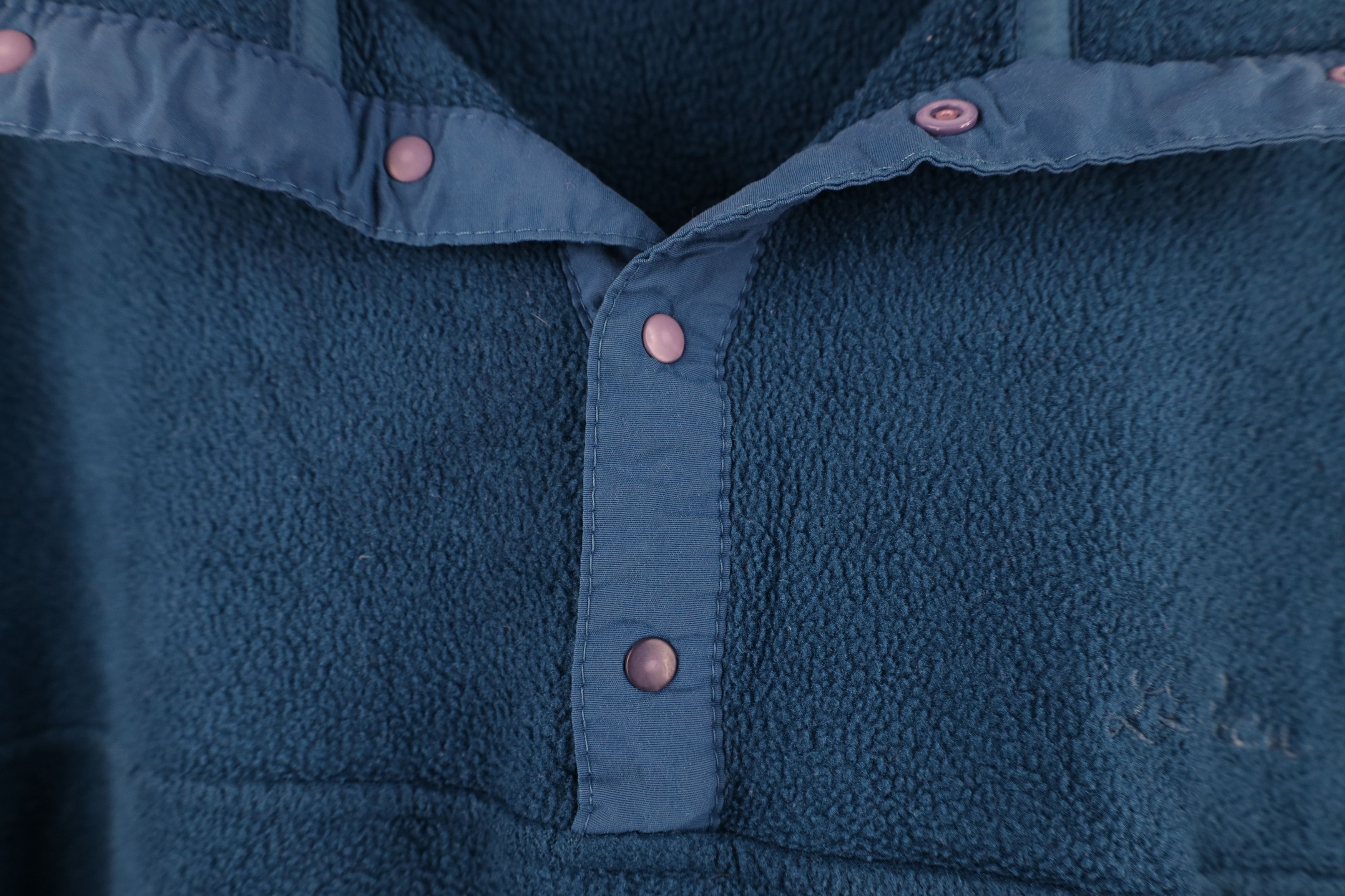 L.L. Bean Vintage 90s LL Bean Script Snap Button Fleece Sweater USA Size L / US 10 / IT 46 - 5 Thumbnail