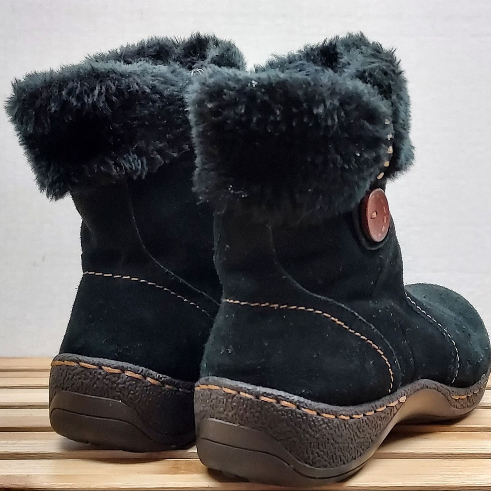 Other St.John's Bay Womens | Black Leather Ankle Zip Boots Size 9 Size US 9 / IT 39 - 3 Thumbnail