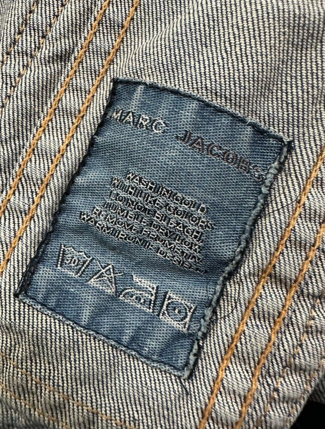 Designer × Marc Jacobs MARC JACOBS DENIM JACKET Size XS / US 0-2 / IT 36-38 - 7 Thumbnail