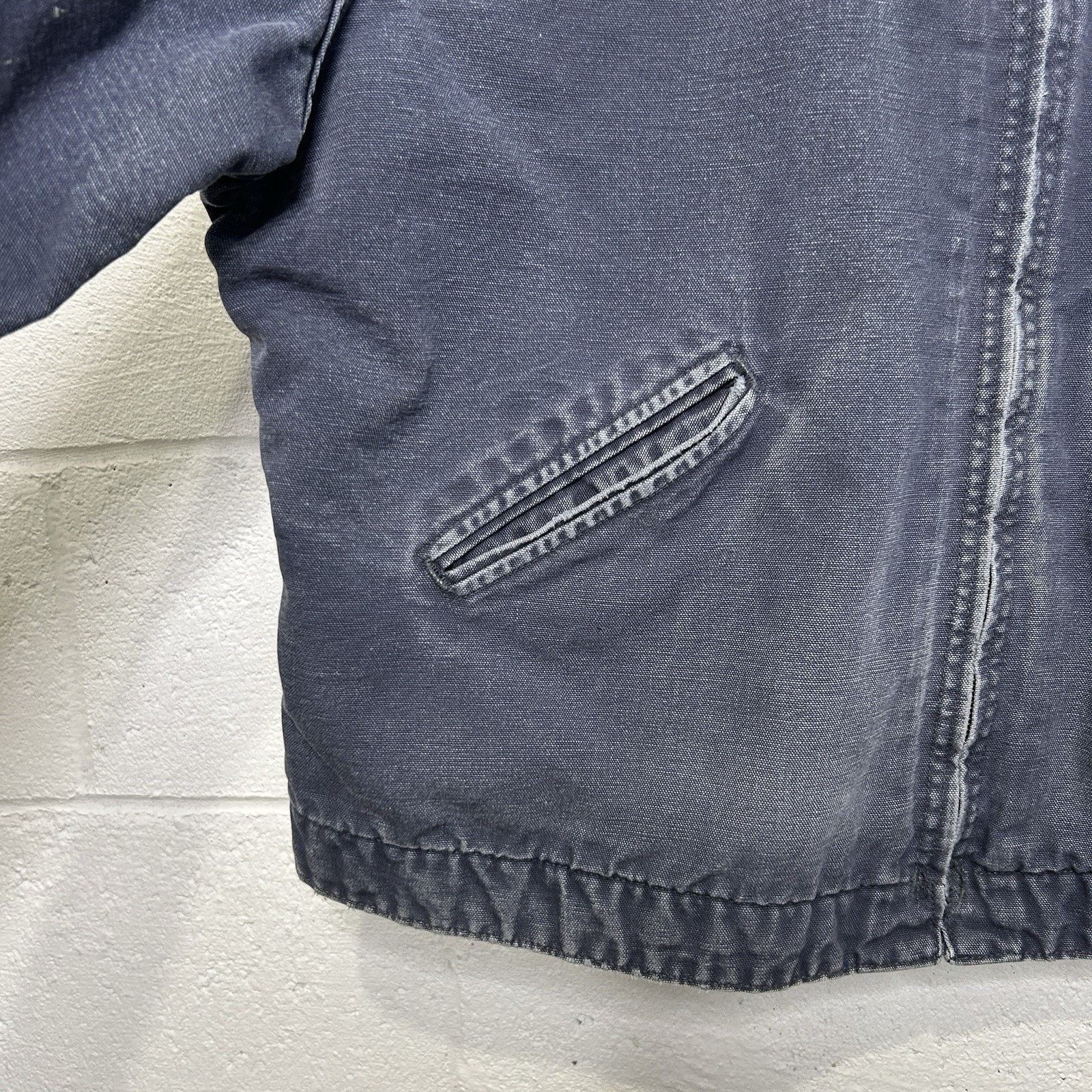 Carhartt Vintage Carhartt Blanket-Lined Detroit Jacket “Petrol” J64 Size US XL / EU 56 / 4 - 5 Thumbnail