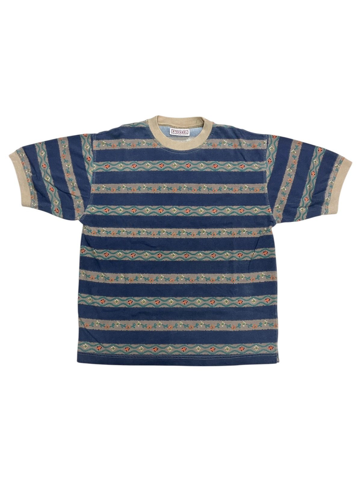 Untitled Artworks Vintage Stefanel Flower T Shirt Size US M / EU 48-50 / 2 - 1 Thumbnail