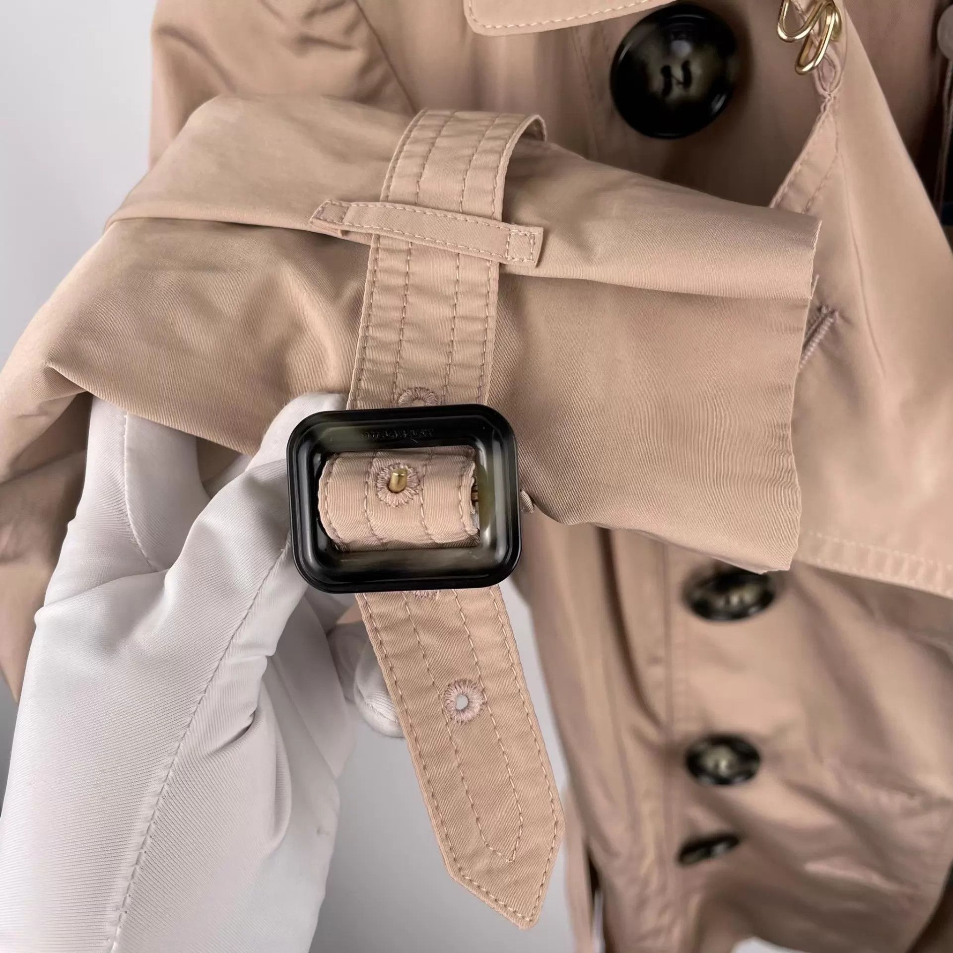 Burberry Burberry Trench Coat Pink A Grade No Accessories Size XS / US 0-2 / IT 36-38 - 3 Thumbnail