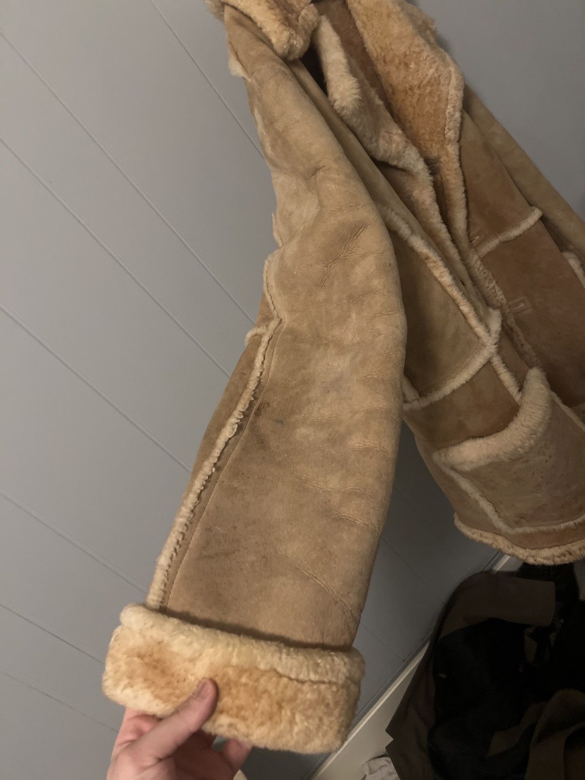 Vintage Vintage shearling rancher coat Size US L / EU 52-54 / 3 - 2 Thumbnail