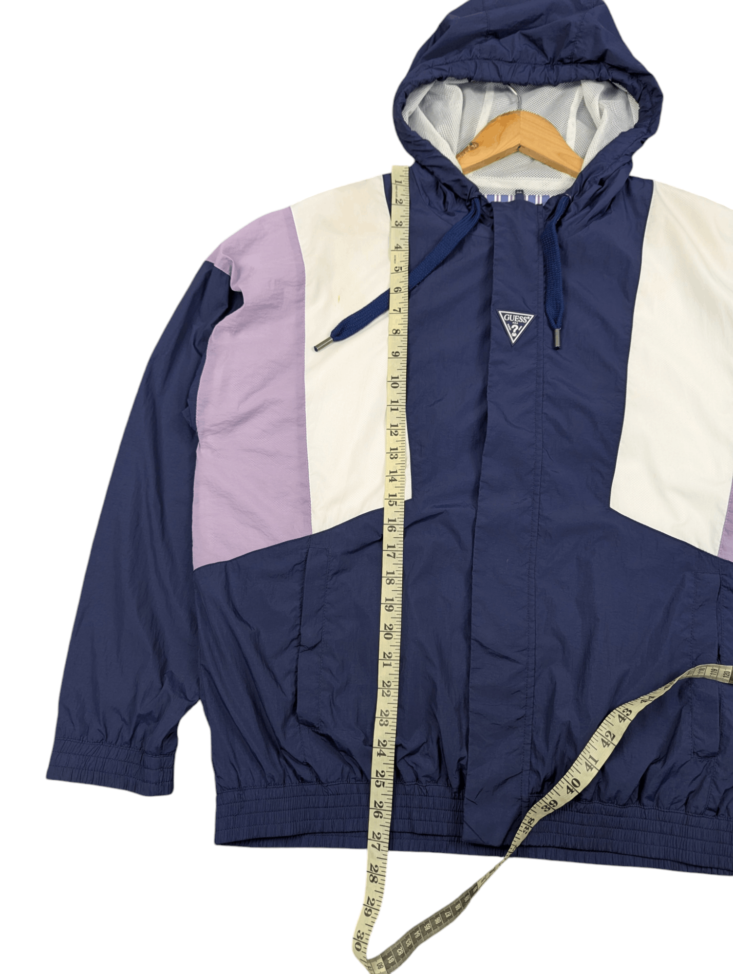 Guess Guess Los Angeles Centre Logo Hooded Light Jacket Size US L / EU 52-54 / 3 - 16 Thumbnail