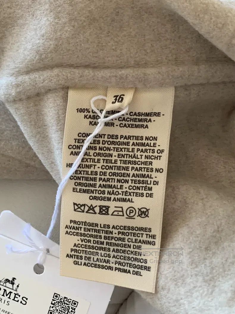 Hermes Hermes Ladies short double-sided cashmere coat with flap p Size XS / US 0-2 / IT 36-38 - 5 Thumbnail