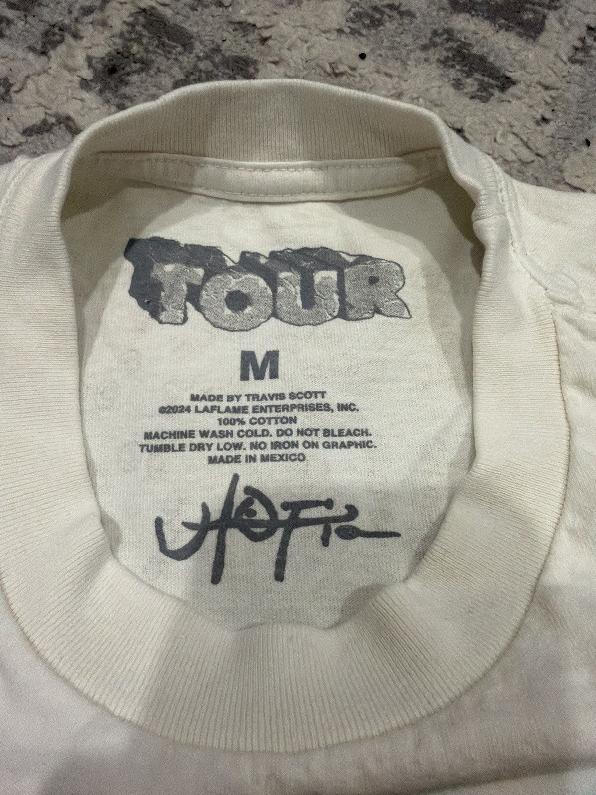 Travis Scott Travis Scott Skitzo tour Tee Size US M / EU 48-50 / 2 - 3 Thumbnail