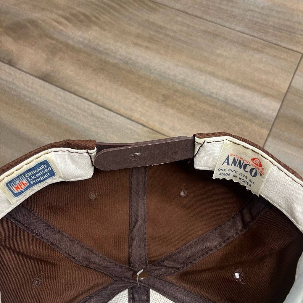 The Game Vintage Annco Cleveland Browns Brown Snapback Hat Size ONE SIZE - 6 Thumbnail
