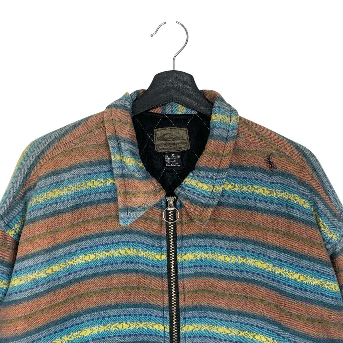 Quiksilver Vintage Distressed Quiksilver SurfStyle Outdoor Jacket Size US L / EU 52-54 / 3 - 3 Thumbnail