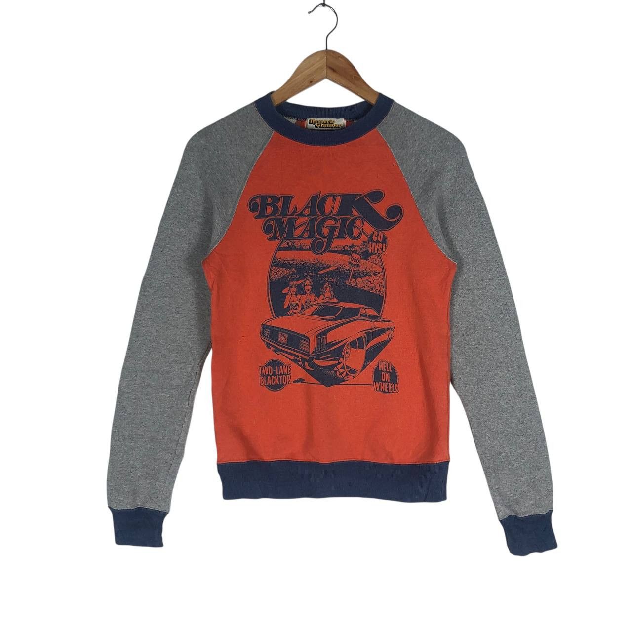 Hysteric Glamour Vintage Hysteric Glamour Black Magic Sweatshirt Size US S / EU 44-46 / 1 - 1 Thumbnail