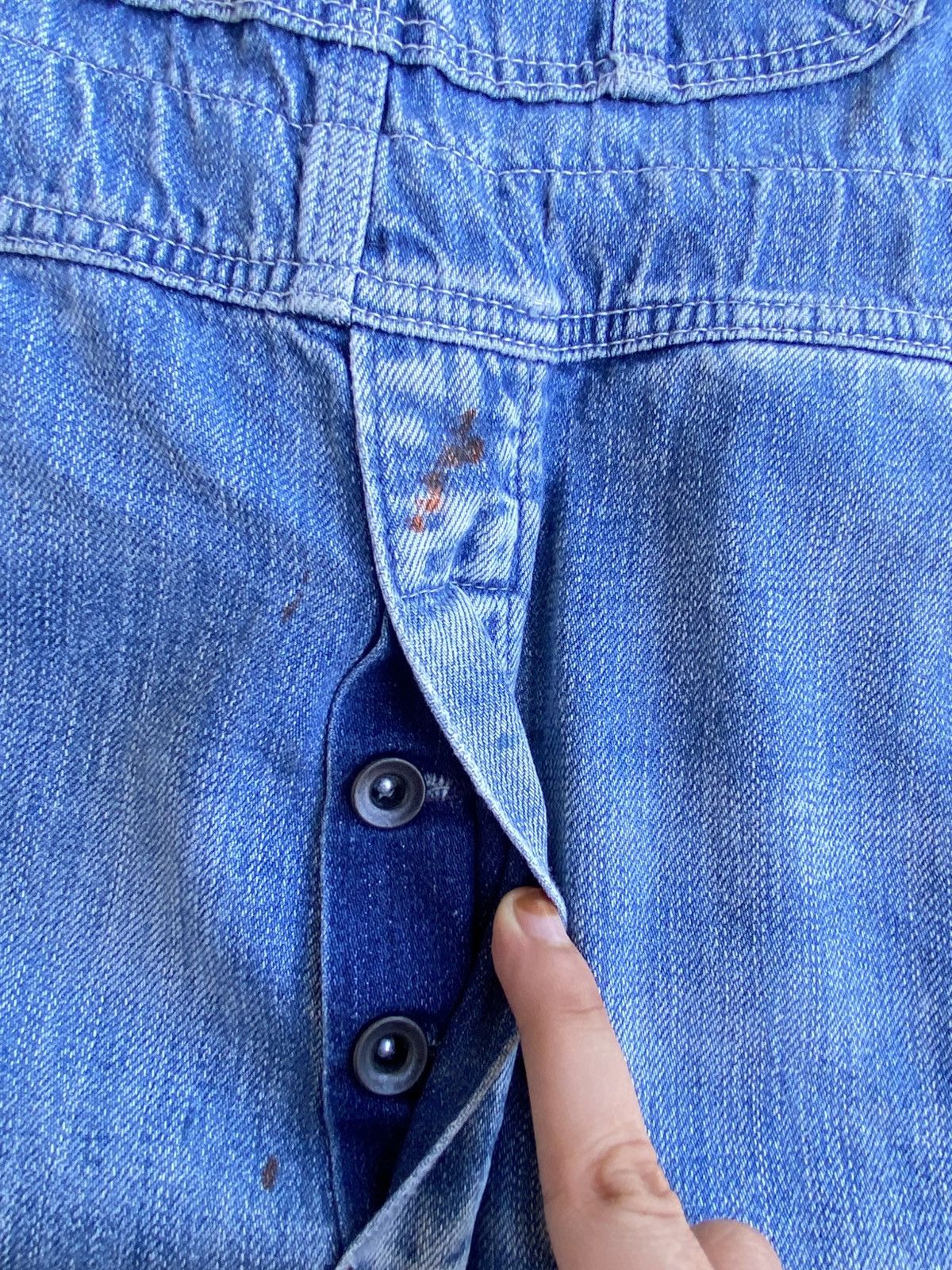 Other Vintage Blue Denim Carpenter Overalls With A Relaxed Size M Size US 27 - 10 Thumbnail