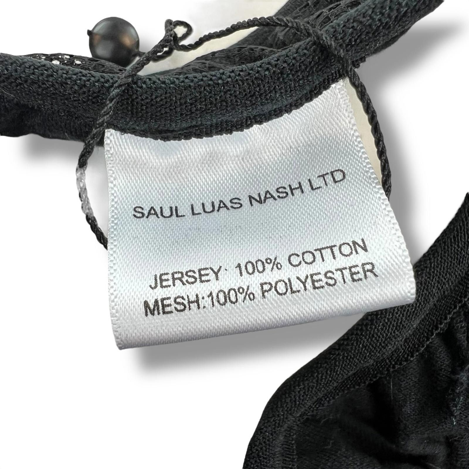 Saul Nash Saul Nash 3 5 Fold Mesh Face Mask Black Blue Size ONE SIZE - 5 Thumbnail