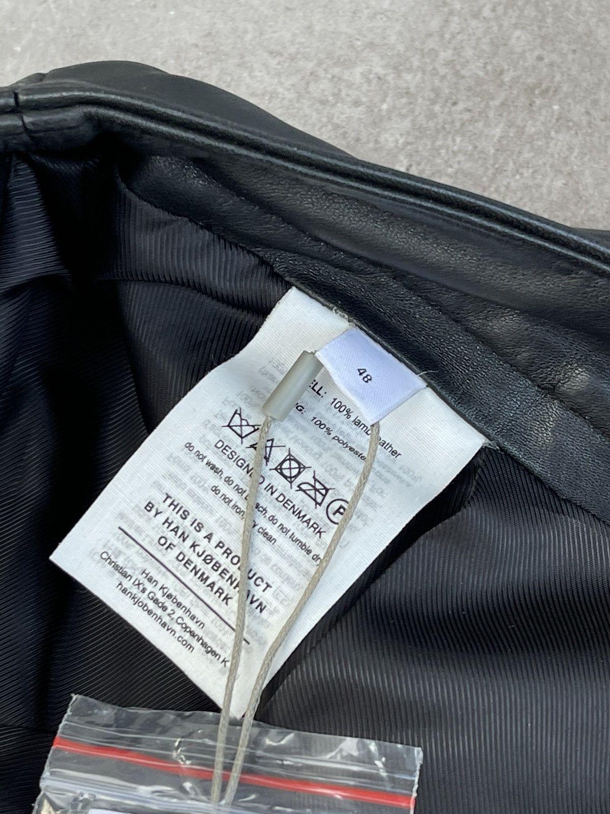 Han Kjobenhavn !DS! FW22 Han Kjobenhavn Leather Relaxed Fitted Trousers Size US 32 / EU 48 - 19 Thumbnail