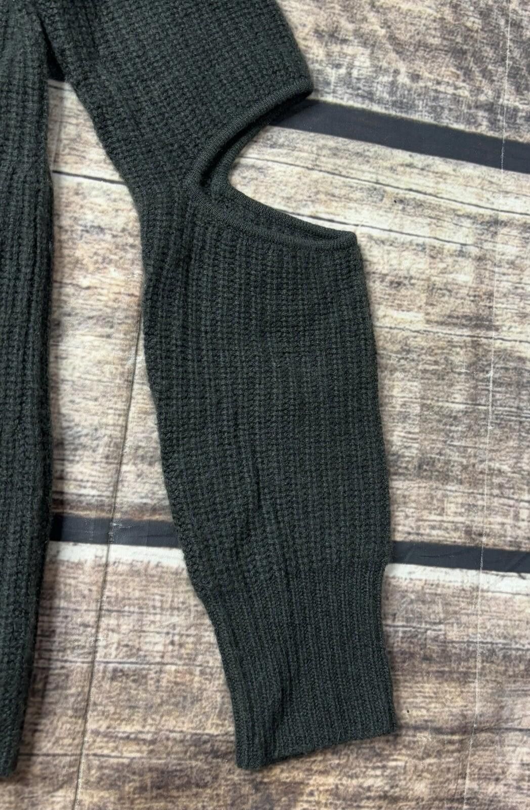 Aquascutum Aqua Cashmere Sweater Women's Small Elbow Cut Out Size S / US 4 / IT 40 - 5 Thumbnail
