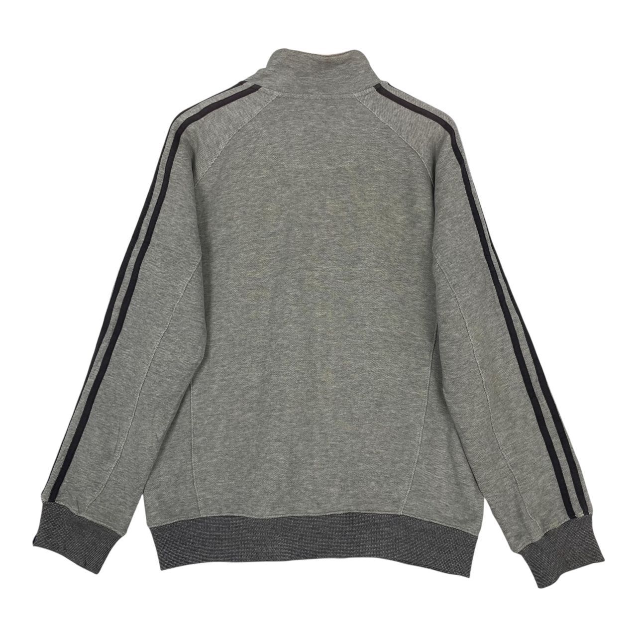 Adidas Vintage Adidas Classic Embroided Logo Zipper Sweatshirt Size US L / EU 52-54 / 3 - 4 Thumbnail
