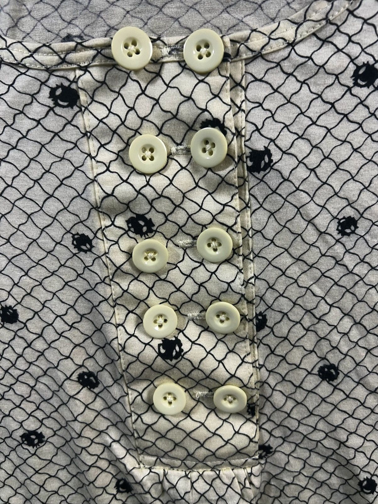 Marc Jacobs Marc Jacobs Light Blouse Patterned With Buttons Rare Size S / US 4 / IT 40 - 4 Thumbnail