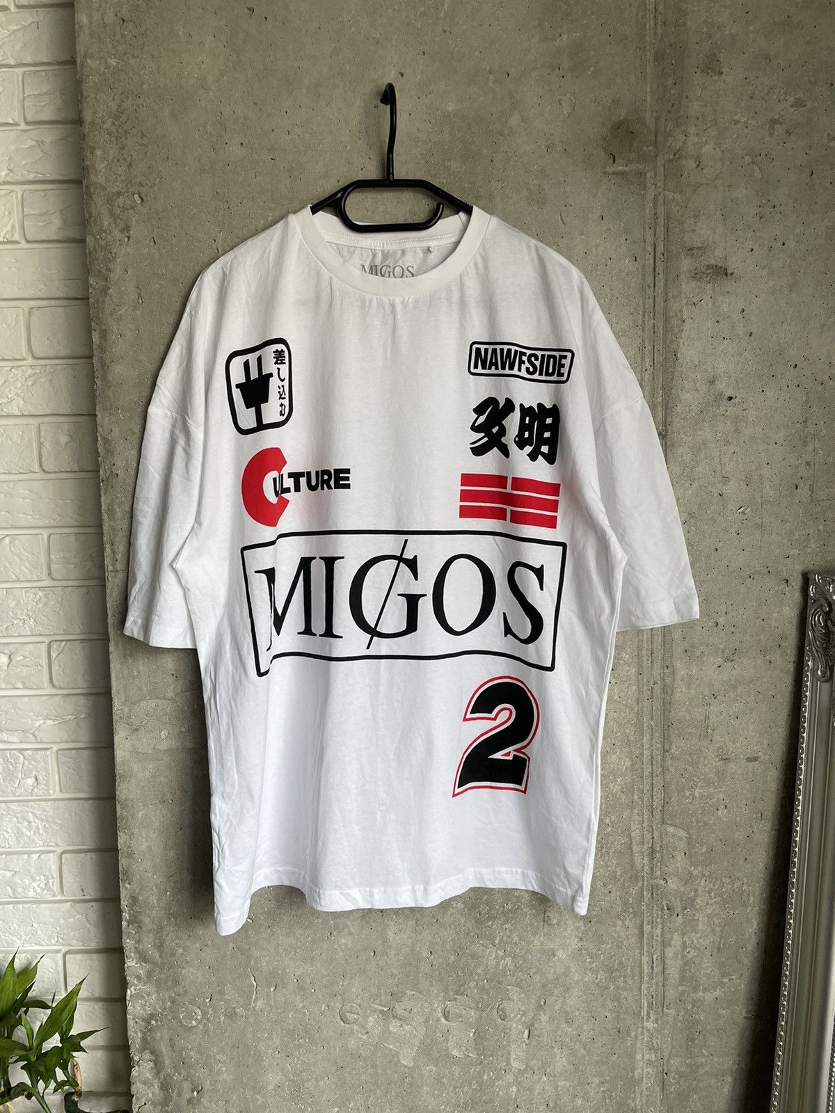 Band Tees Migos Culture Nawfside Tee 2 y2k Size US M / EU 48-50 / 2 - 1 Thumbnail