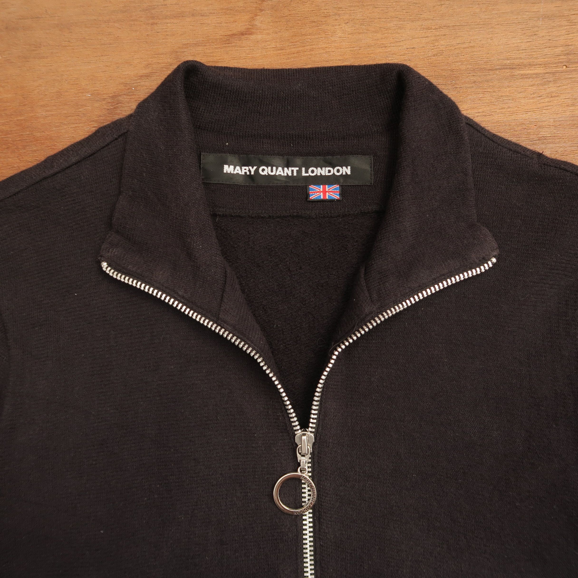 Hysteric Glamour [SOLD] VTG 90s Mary Quant London Sweatshirt Zipper