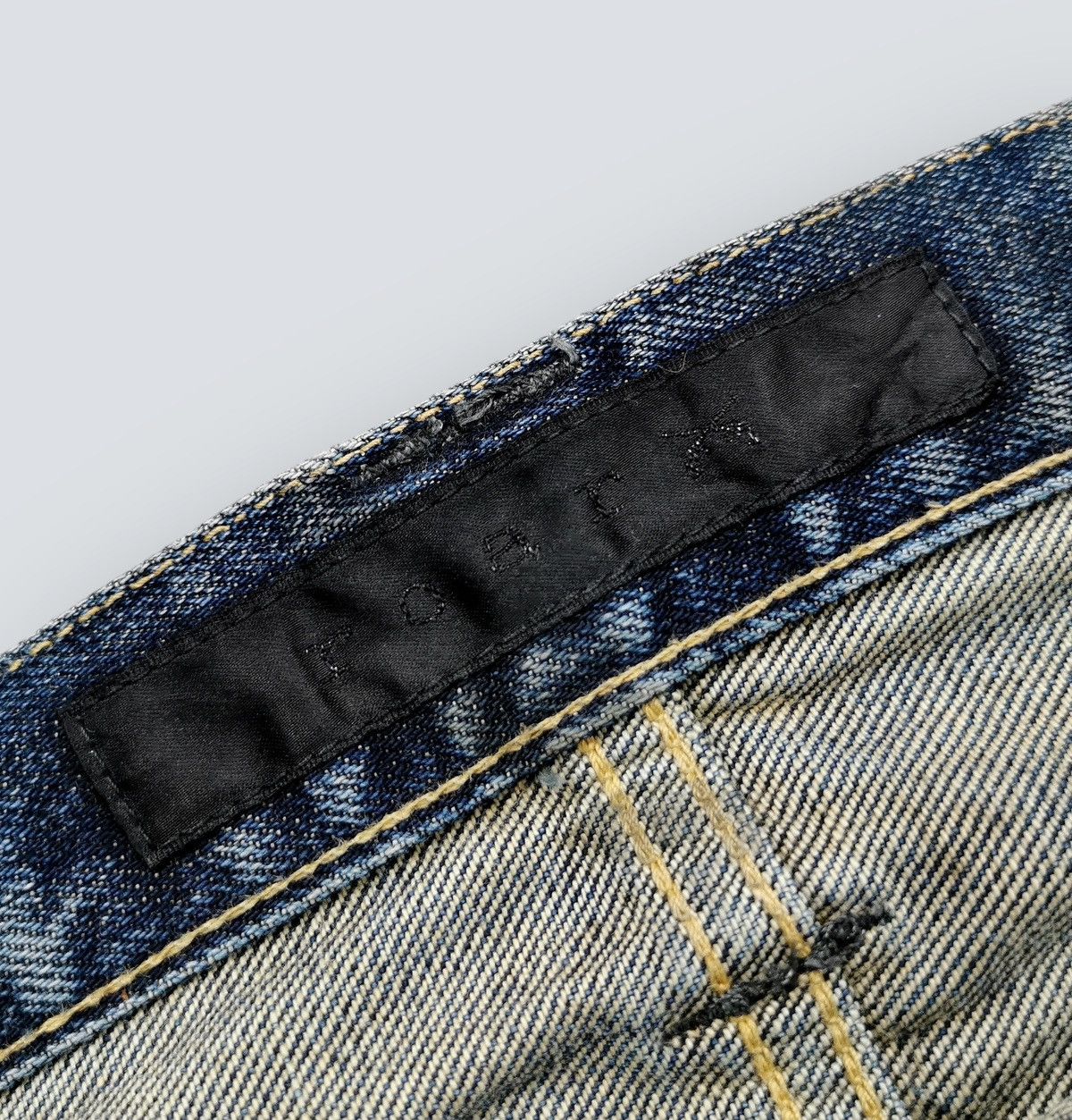 Mastermind Japan Mastermind Roarguns Roar Cross Guns Distressed Denim Jeans Size US 32 / EU 48 - 14 Thumbnail