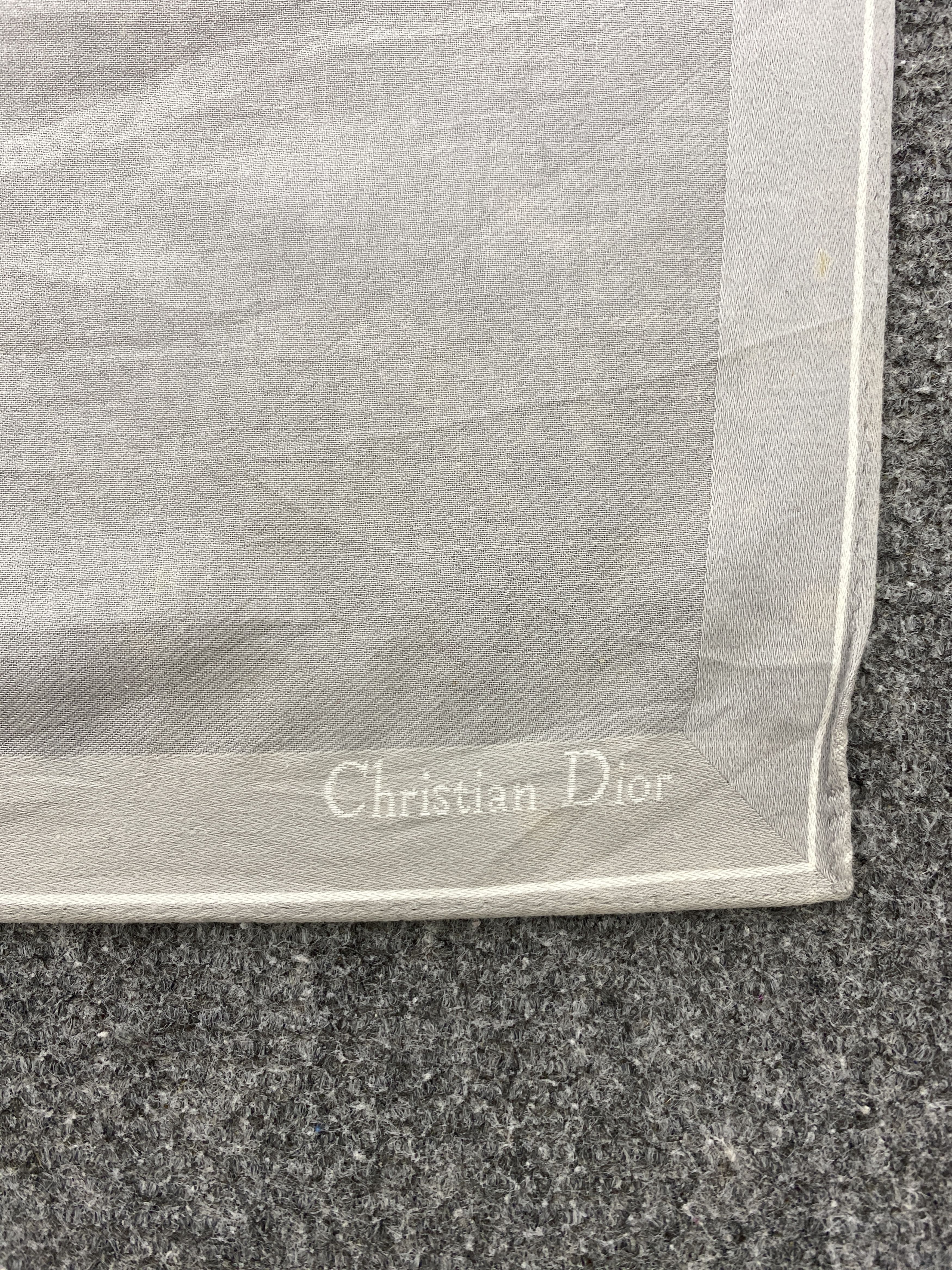 Christian Dior Monsieur Christian Dior Bandana / Handkerchief / Neckerchief HKC0789 Size ONE SIZE - 6 Thumbnail