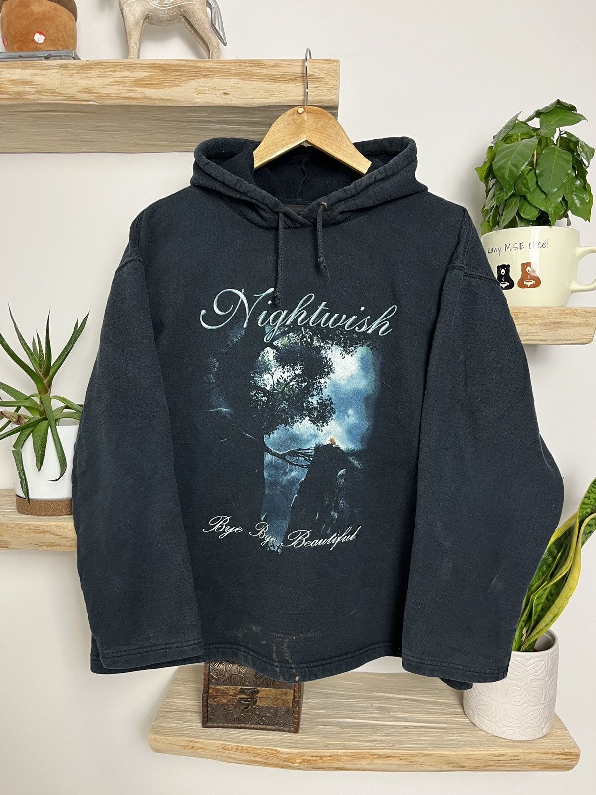 Band Tees 2002 Vintage Nightwish Hoodie metal rock rare print Size US M / EU 48-50 / 2 - 1 Thumbnail