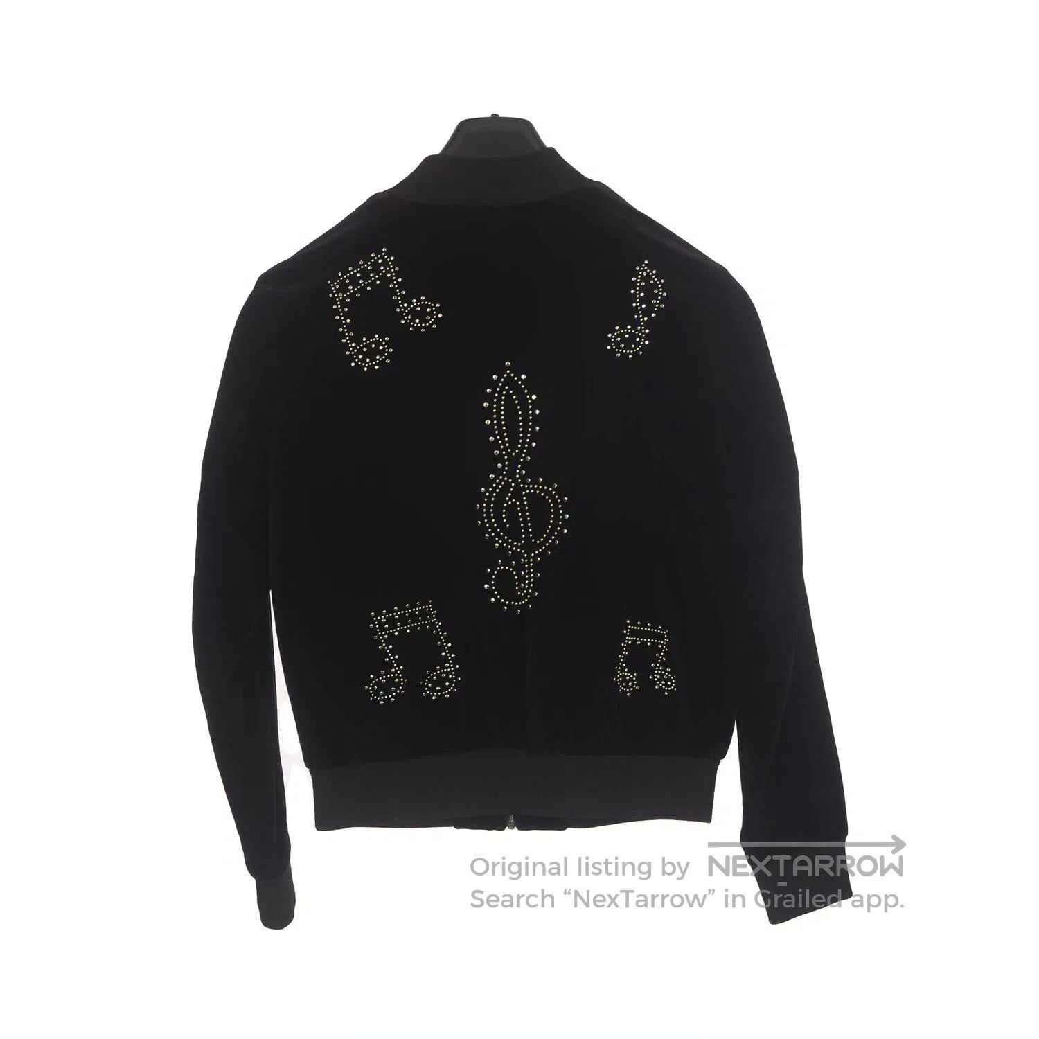 Saint Laurent Paris Saint Laurent Note Velvet Jacket. Size US S / EU 44-46 / 1 - 1 Thumbnail