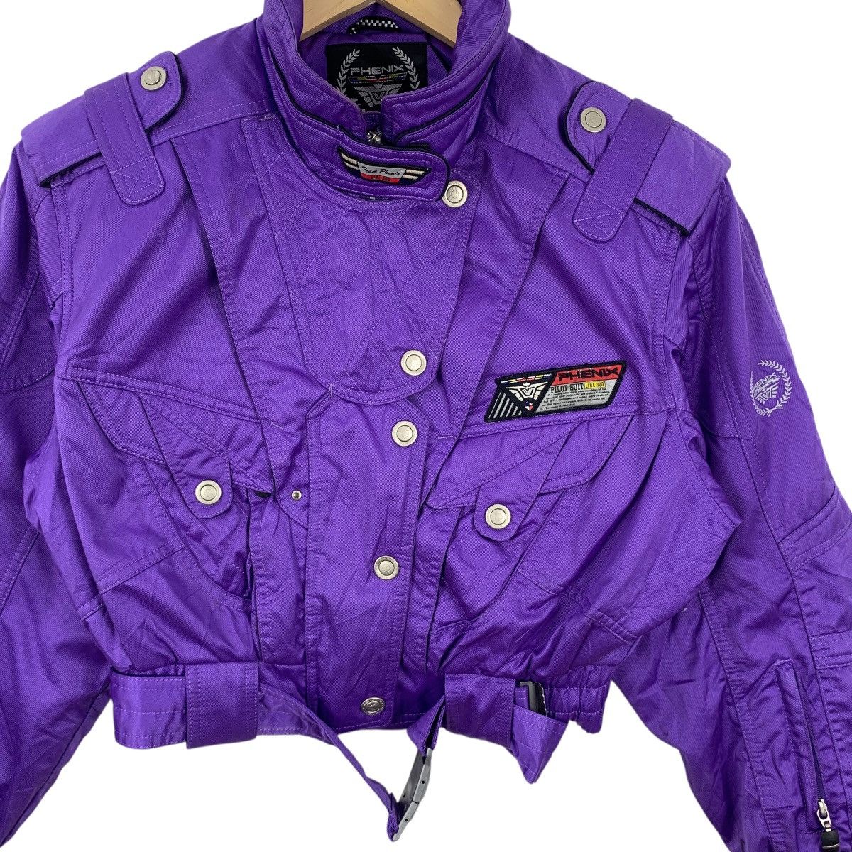 Phenix Vintage PHENIX JAPAN SKI Winter Hiking Outdoor Purple Jacket Size M / US 6-8 / IT 42-44 - 5 Thumbnail