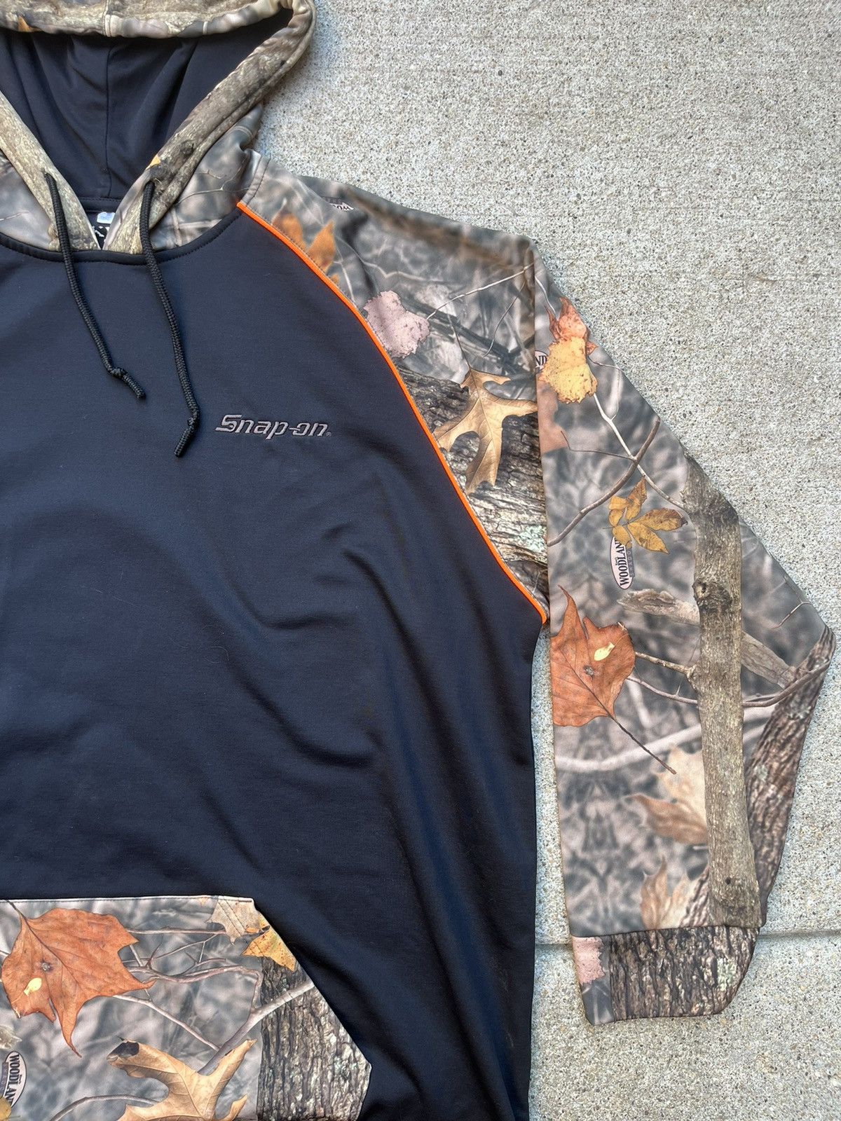 Realtree Black Realtree Camo Snap-On Hoodie Size US XXL / EU 58 / 5 - 2 Thumbnail