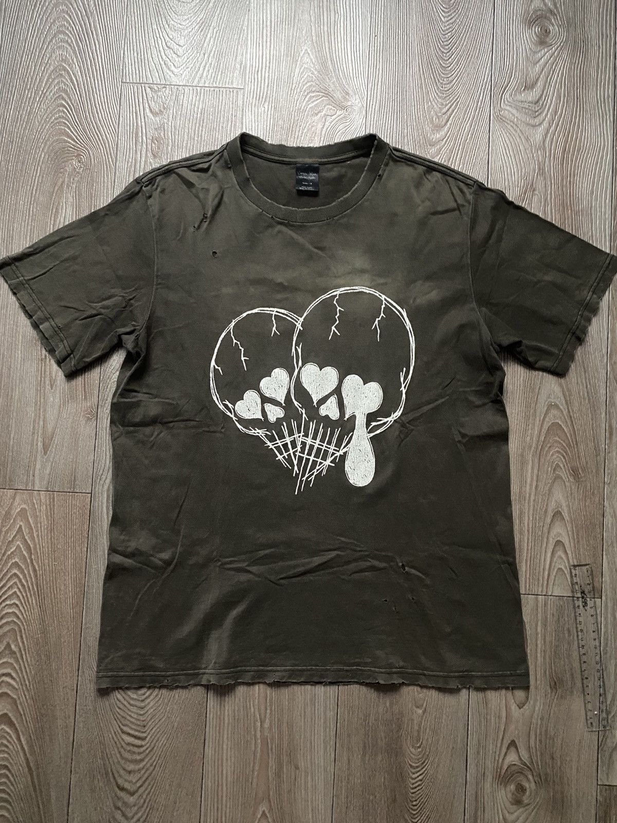 Number (N)ine Number (n)ine “Damage heart” t-shirt Size US M / EU 48-50 / 2 - 1 Thumbnail