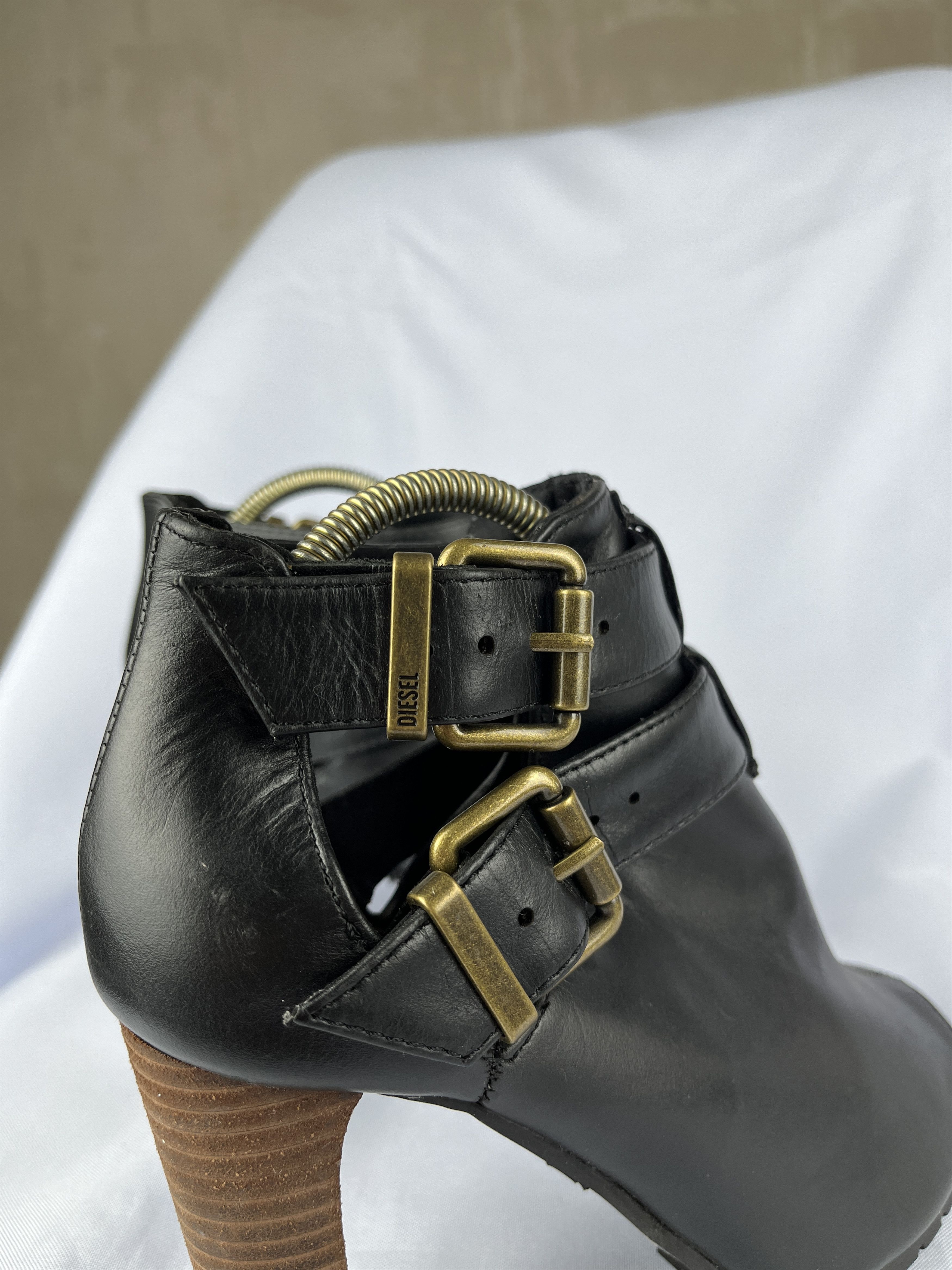 Diesel Diesel Leather Belts Peep Toes Heels Size US 6 / IT 36 - 3 Thumbnail
