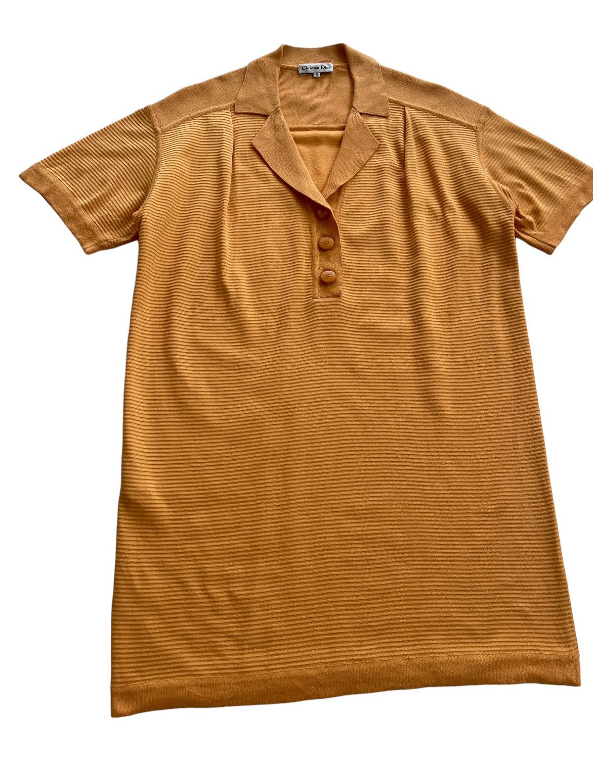 Christian Dior Monsieur Vintage Christian Dior Long Dress Knit Shirt Size M / US 6-8 / IT 42-44 - 5 Thumbnail