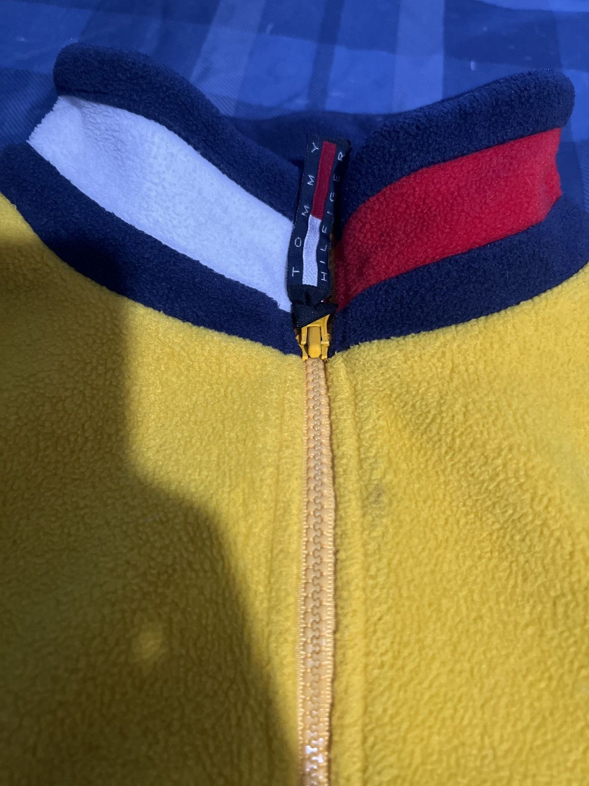 Tommy Hilfiger Tommy Hilfiger Half Zip fleece pull over jacket Size US L / EU 52-54 / 3 - 3 Thumbnail