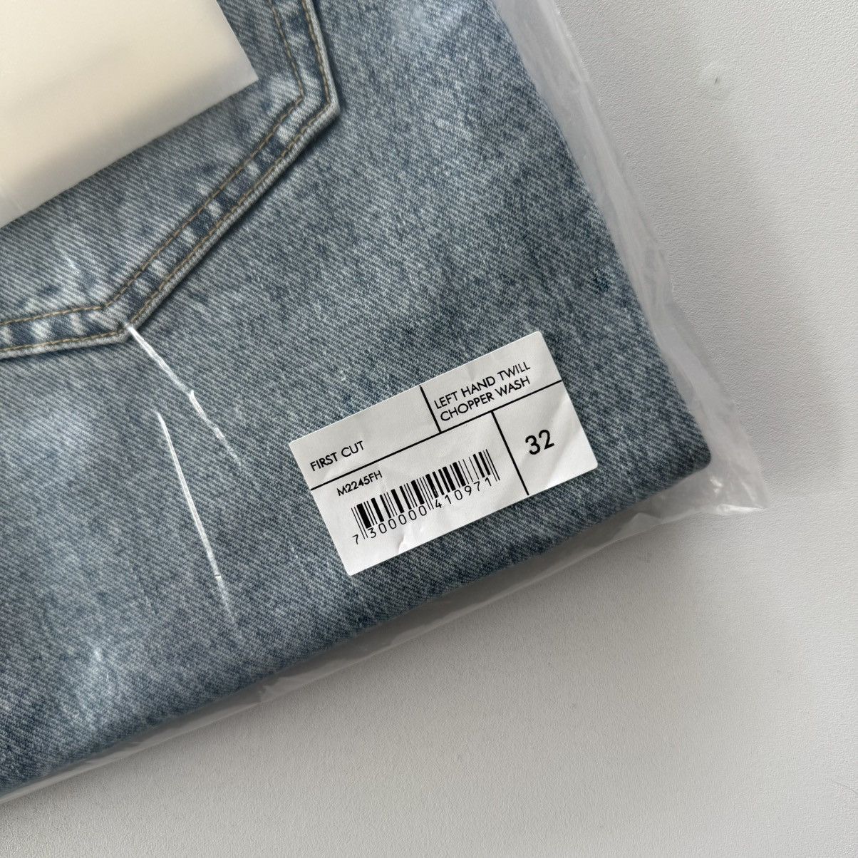 Our Legacy Our Legacy First Cut Left Hand Twill Chopper Wash Denim $480 Size US 32 / EU 48 - 11 Thumbnail