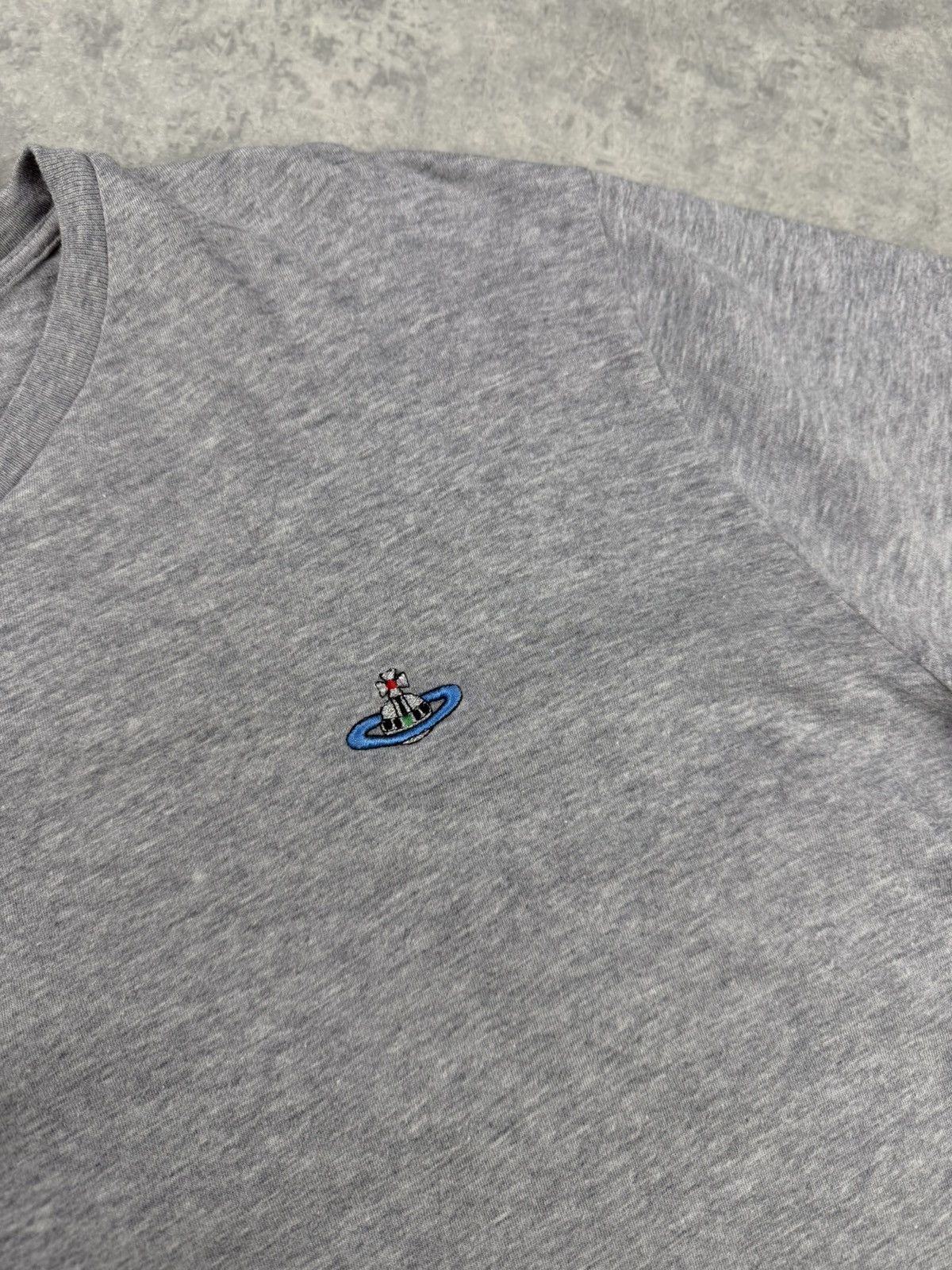 Vivienne Westwood Vivienne Westwood MAN Grey Orb Logo T-Shirt XL Fits M Size US M / EU 48-50 / 2 - 5 Thumbnail