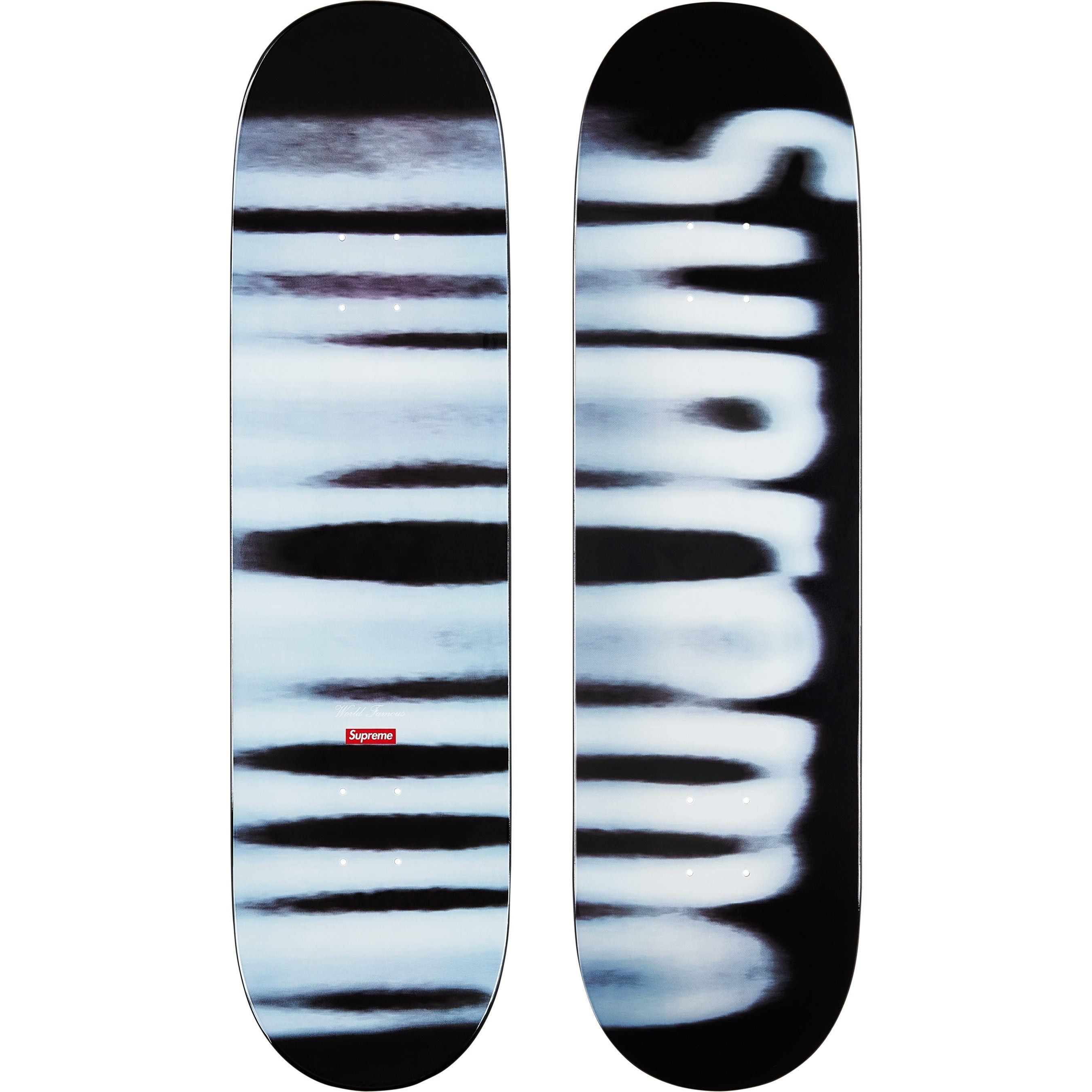 Supreme Blurred Skateboard Size ONE SIZE - 1 Thumbnail