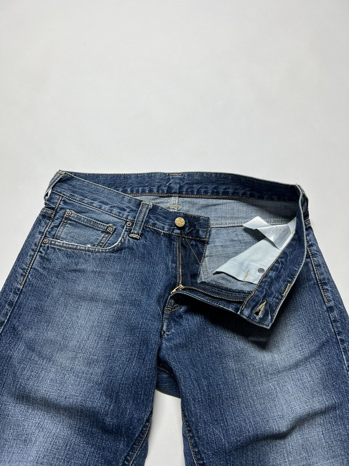 Carhartt Vintage Y2k Carhartt 💙 Bronco Denim Jeans Pants 00’s Size US 30 / EU 46 - 12 Thumbnail