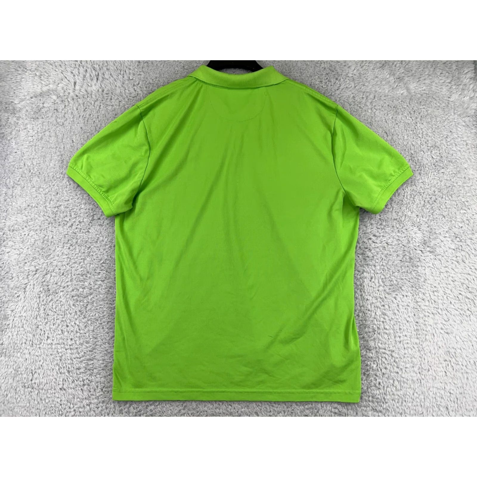 Chaps VINTAGE Chaps Polo Shirt Mens XL Green 100% Polyester Knit Short Sleeve Embroidered Logo Golf Sports Shirt Mens XL Green Polo Size US XL / EU 56 / 4 - 2 Thumbnail