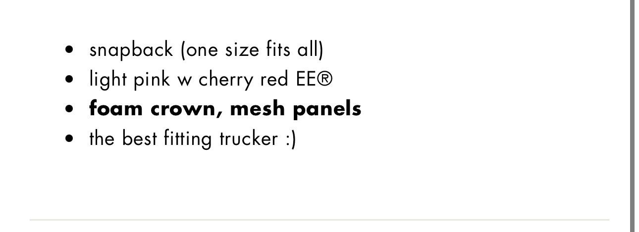 Eric Emanuel NEW Eric Emanuel Trucker Hat Valentines Size ONE SIZE - 14 Thumbnail