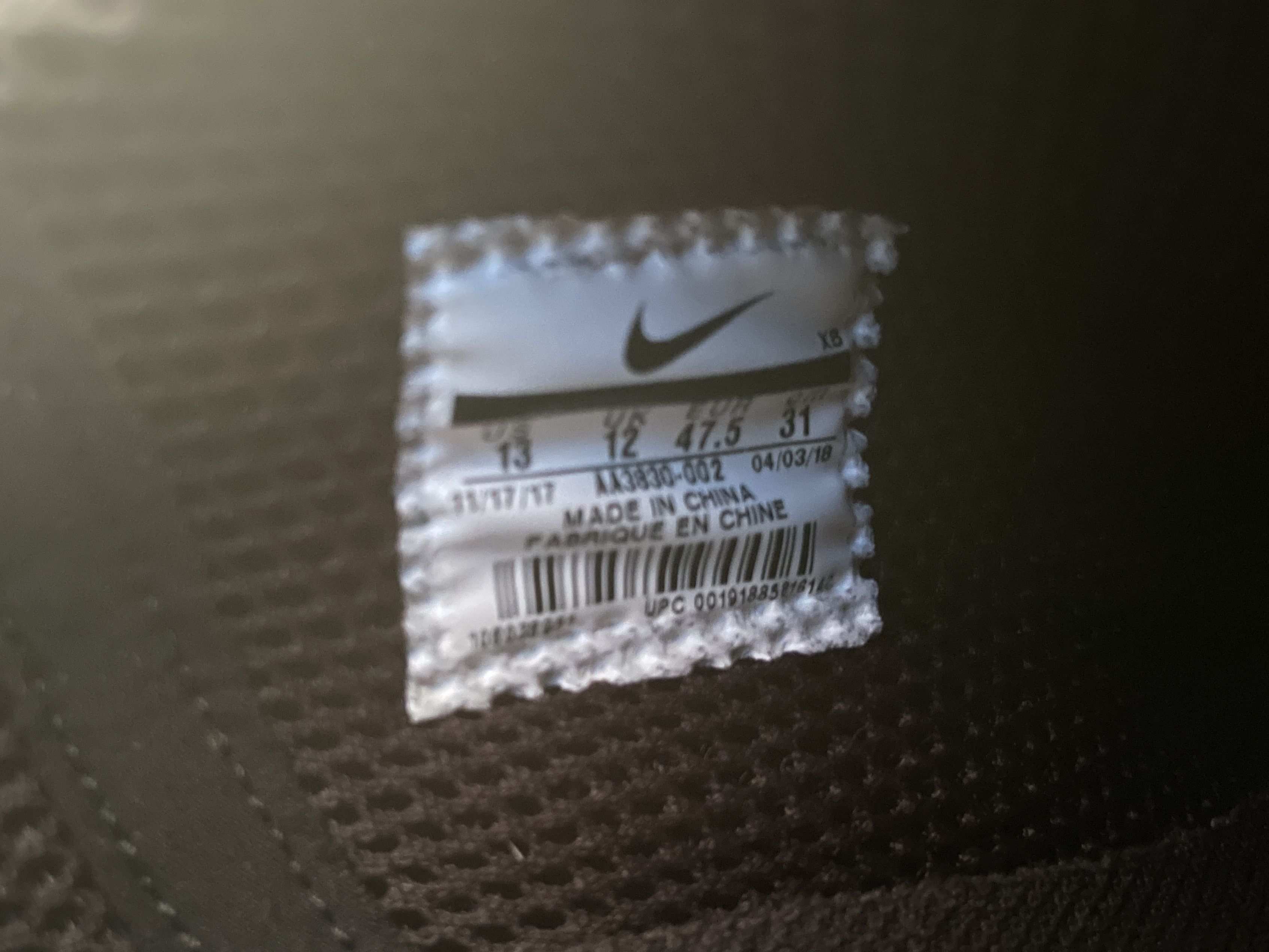 Nike × Off-White Deadstock Nike x Off White Prestos Black Size US 13 / EU 46 - 7 Thumbnail