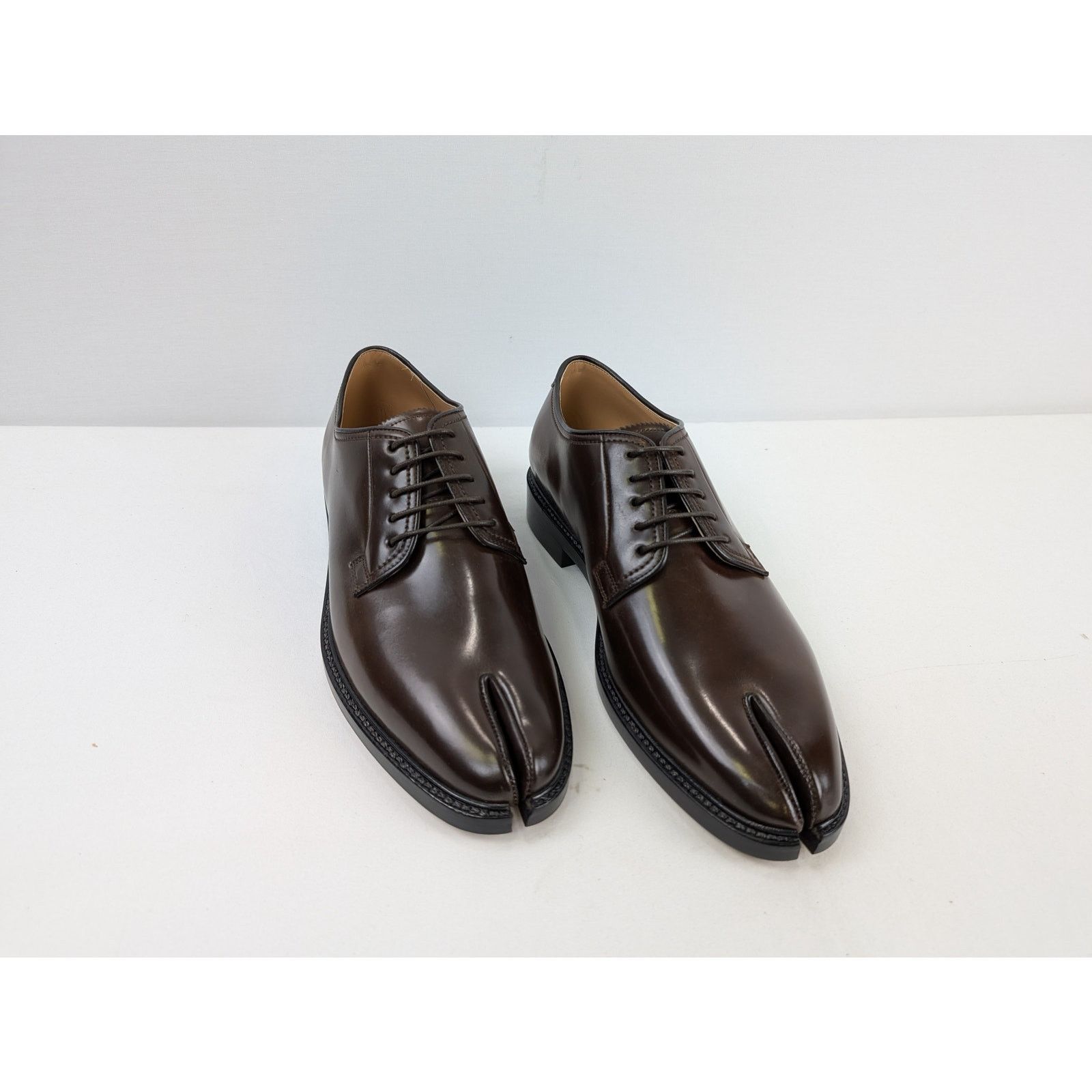 Maison Margiela o1rshd1 Tabi Derby Shoe Boots in Brown Size US 10 / EU 43 - 6 Thumbnail