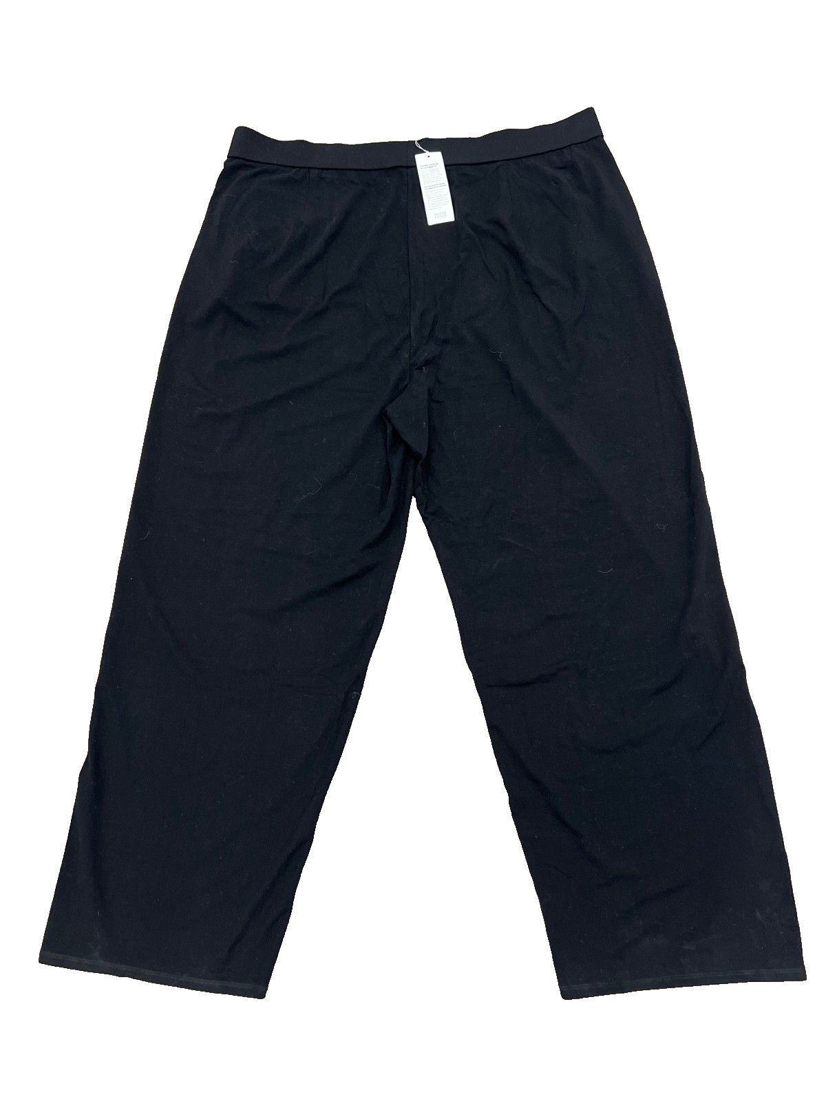 Eileen Fisher Eileen Fisher Stretch Jersey Knit Straight Pant Black ( 2X ) Size 24" / US 00 / IT 34 - 2 Thumbnail